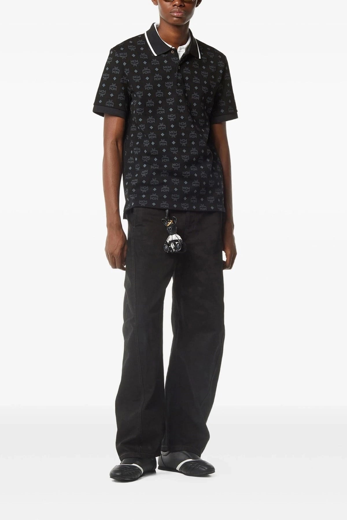 MCM Press Cotton Polo Shirt - alternate view