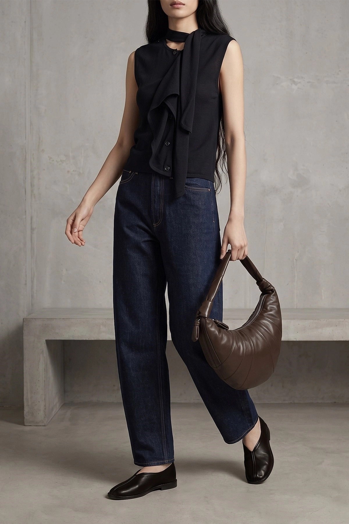 Lemaire Draped Panel Vest