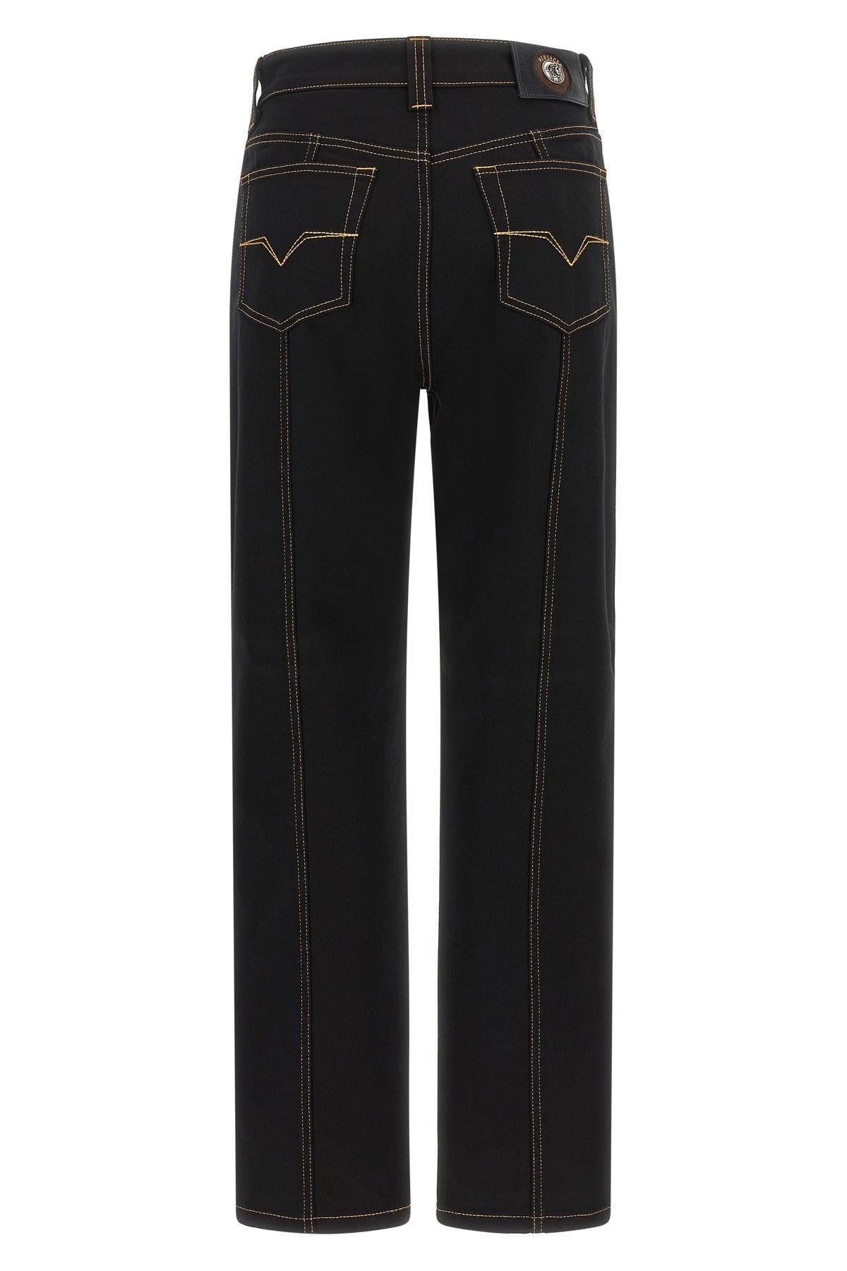 Versace High Waist Straight Leg Jeans - alternate view