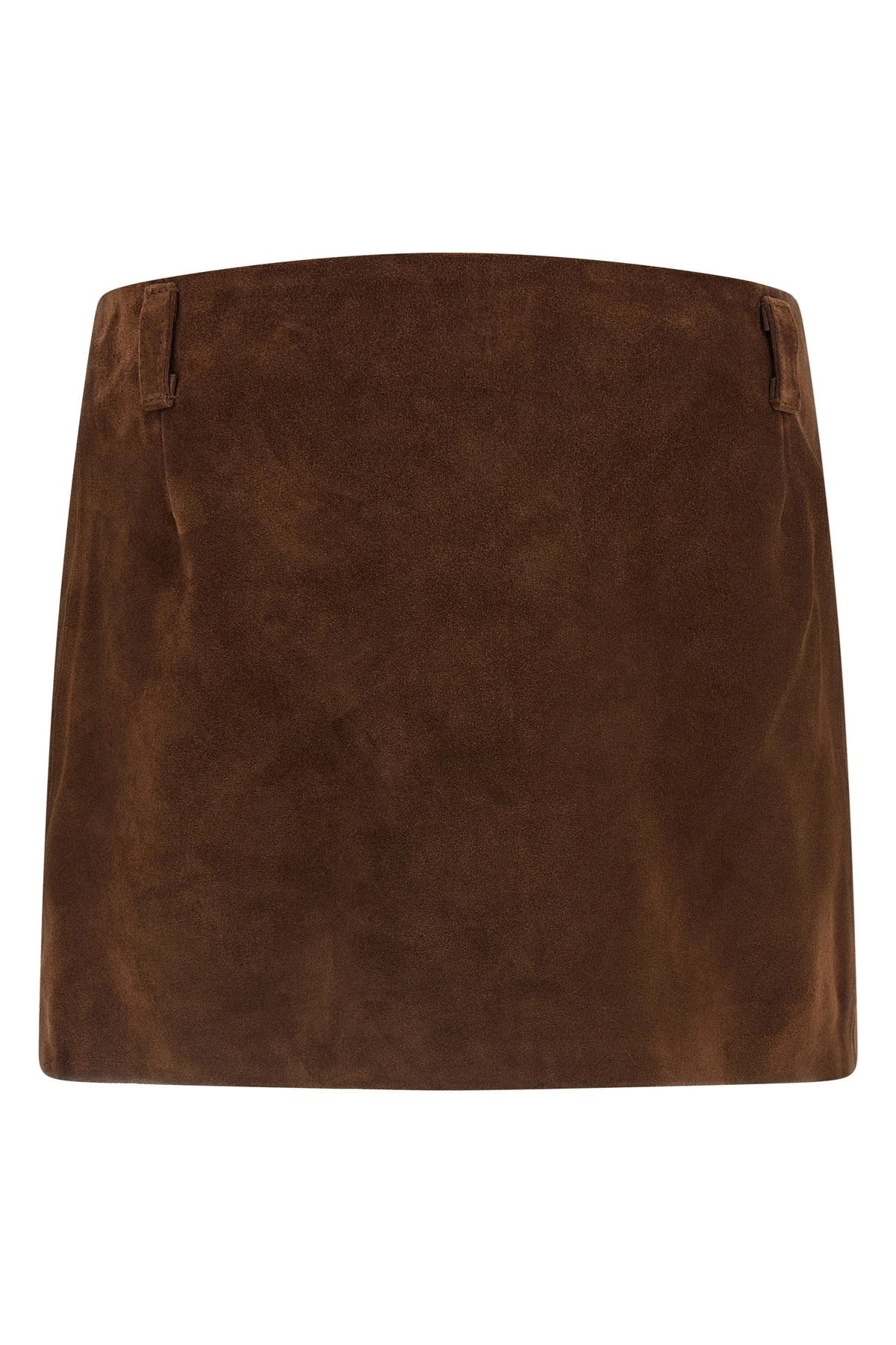Marni Suede Leather Mini Skirt