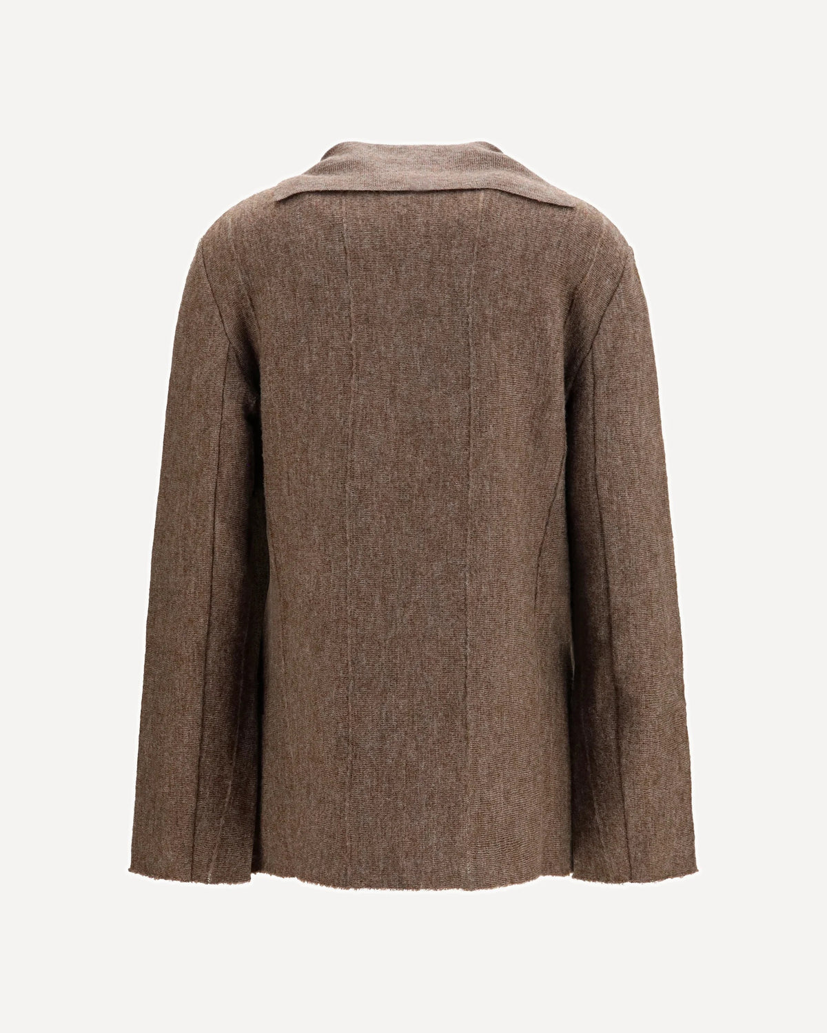 Giorgio Armani Wool Jersey Jacket With Leather Tassels - alternate view
