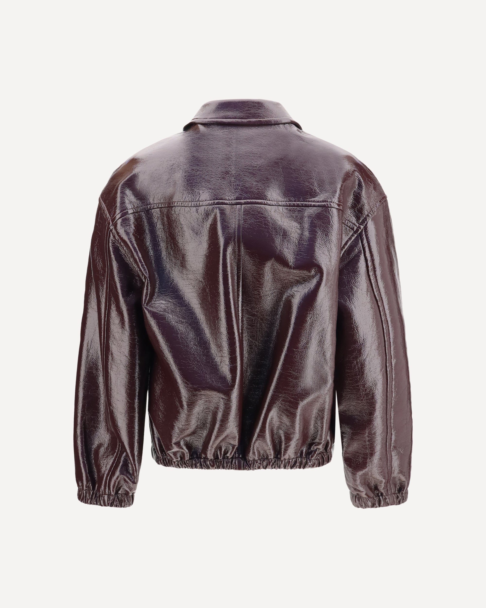 Courrèges Vinyl Bomber Jacket