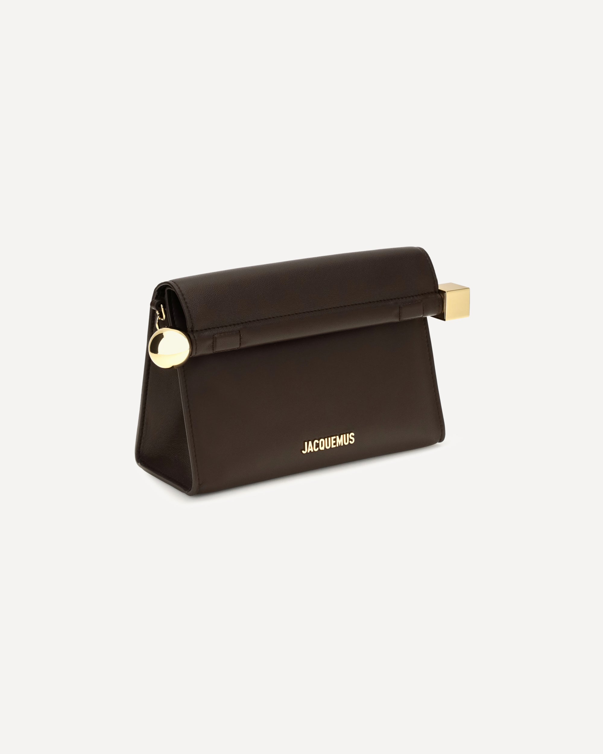 Jacquemus حقيبة كتف جلدية روند كاريه من Jacquemus