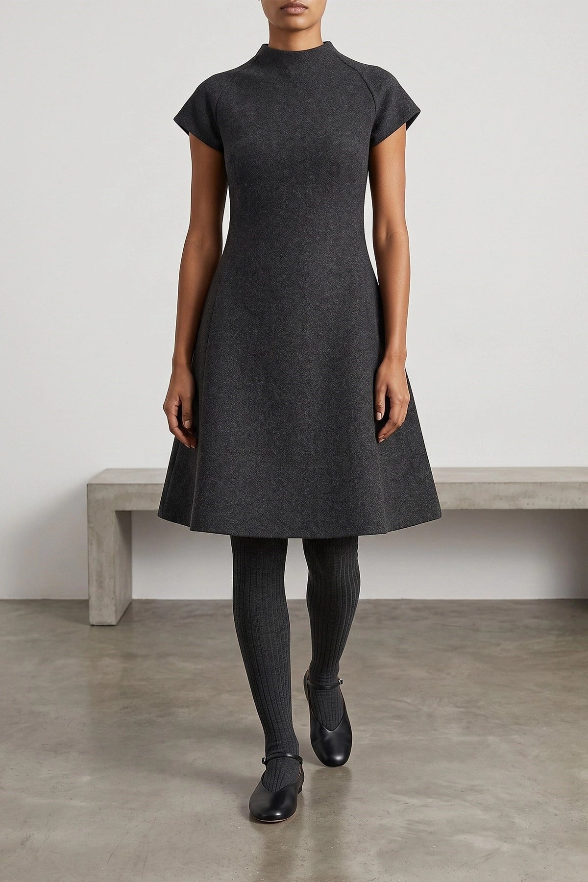 Jil Sander Virgin Wool Dress - alternate view