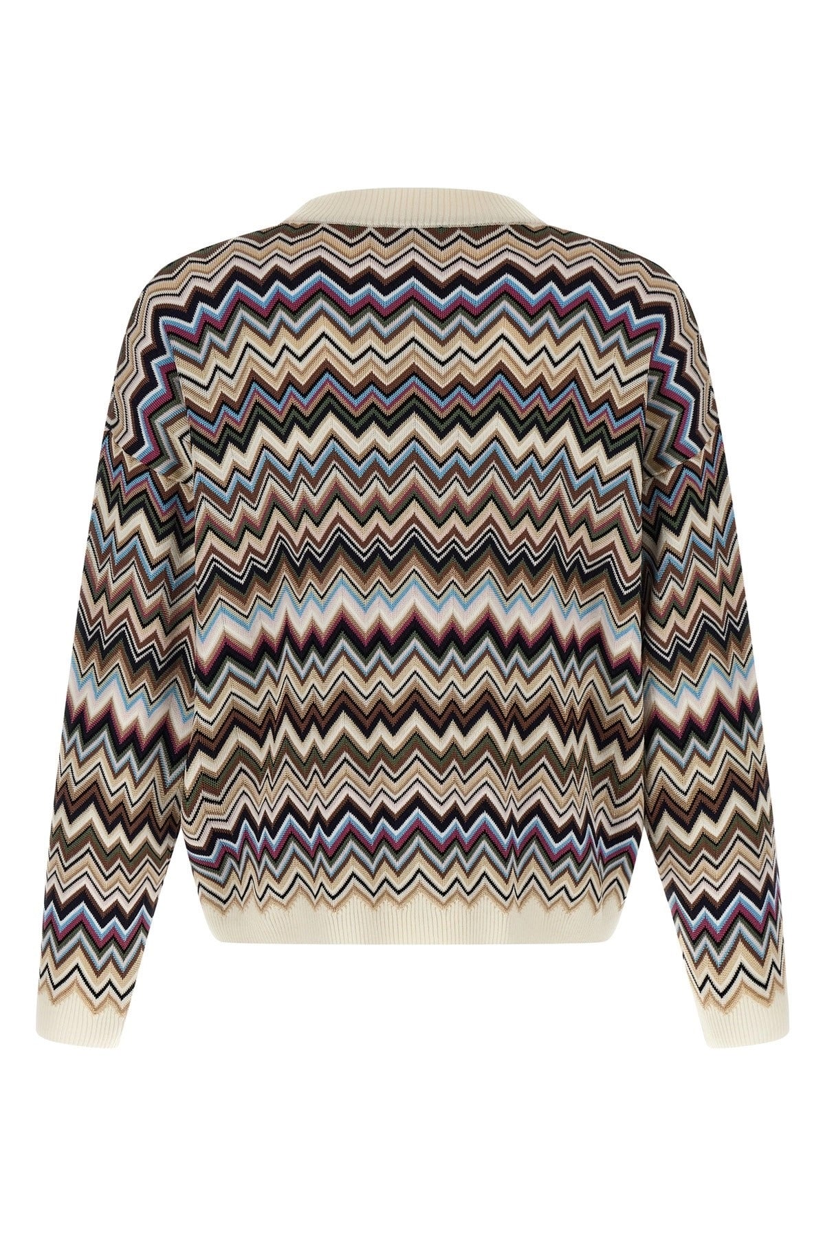 Missoni Multicolor Zigzag Cardigan - alternate view