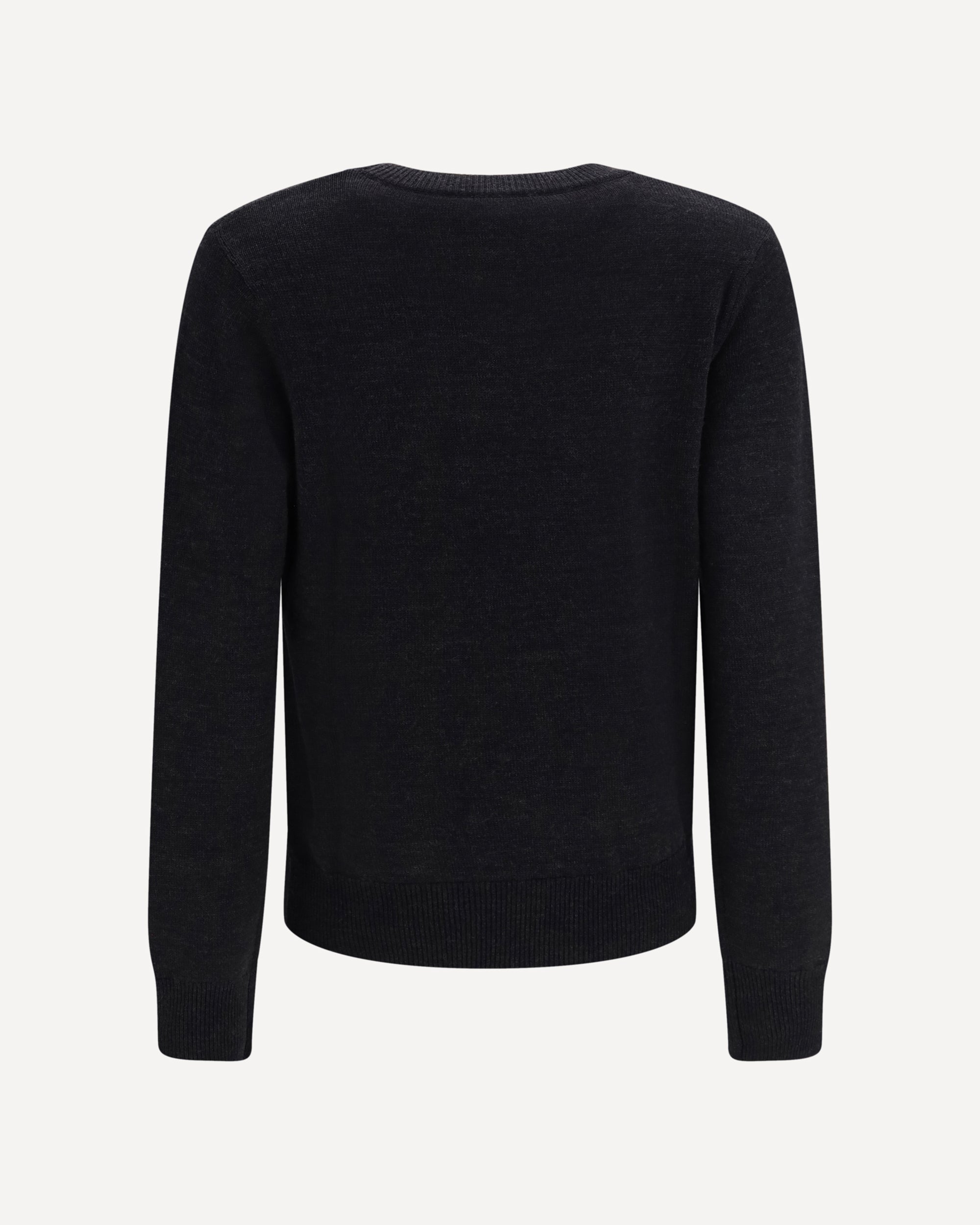 Ganni Wool Sweater With Crochet Flower - alternate view
