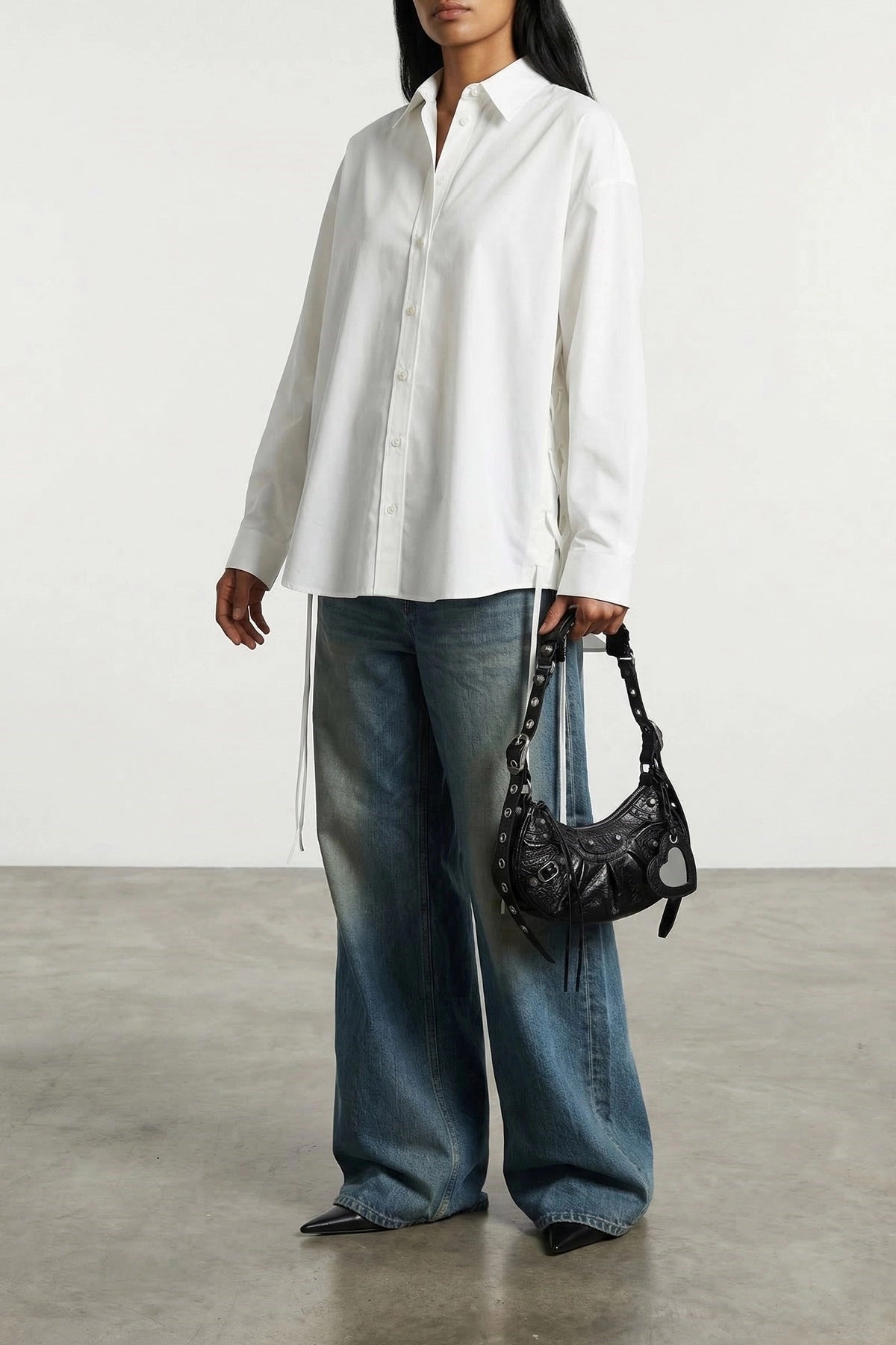 Balenciaga Jeans baggy a gamba larga - alternate view