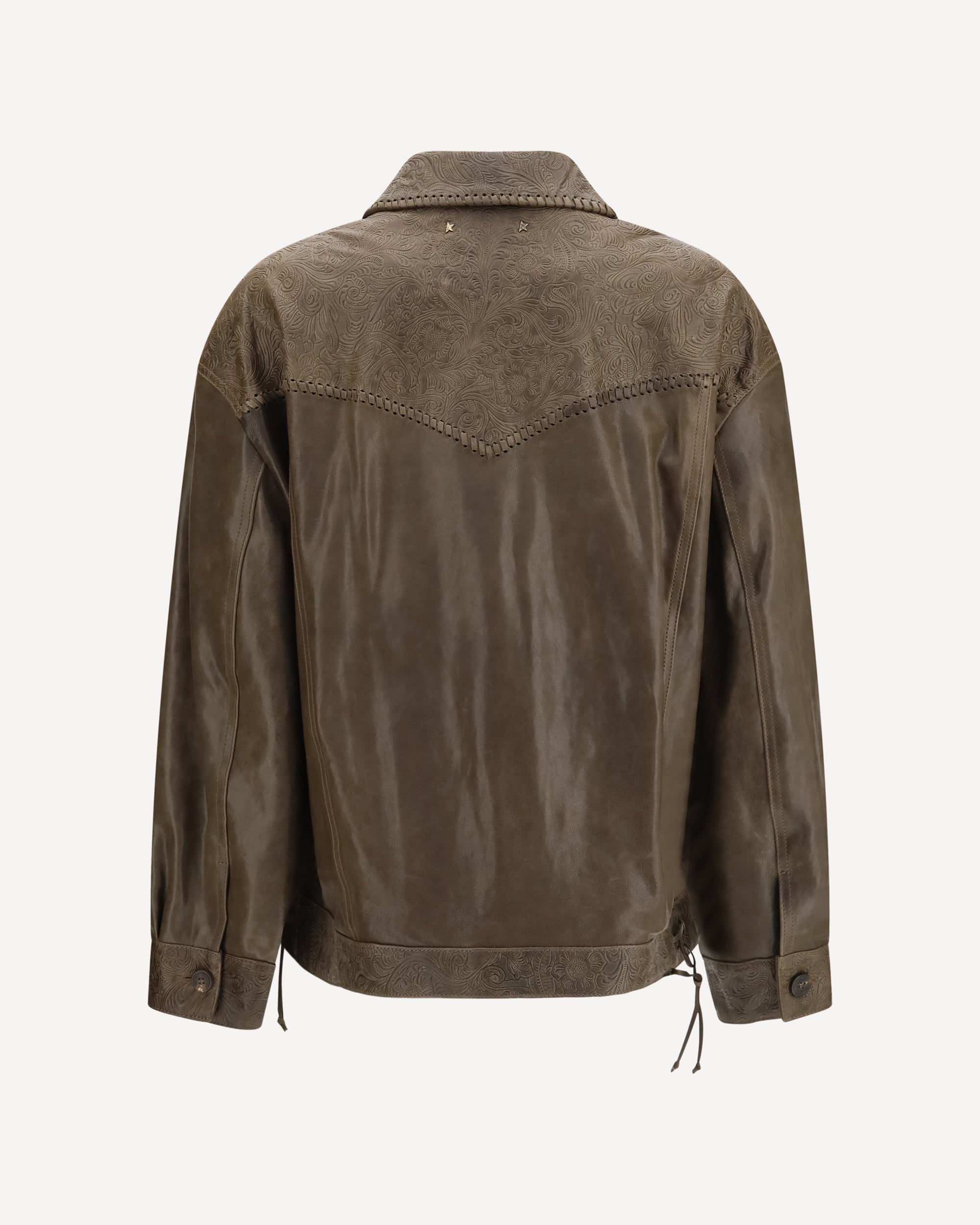 Golden Goose Babete Leather Jacket