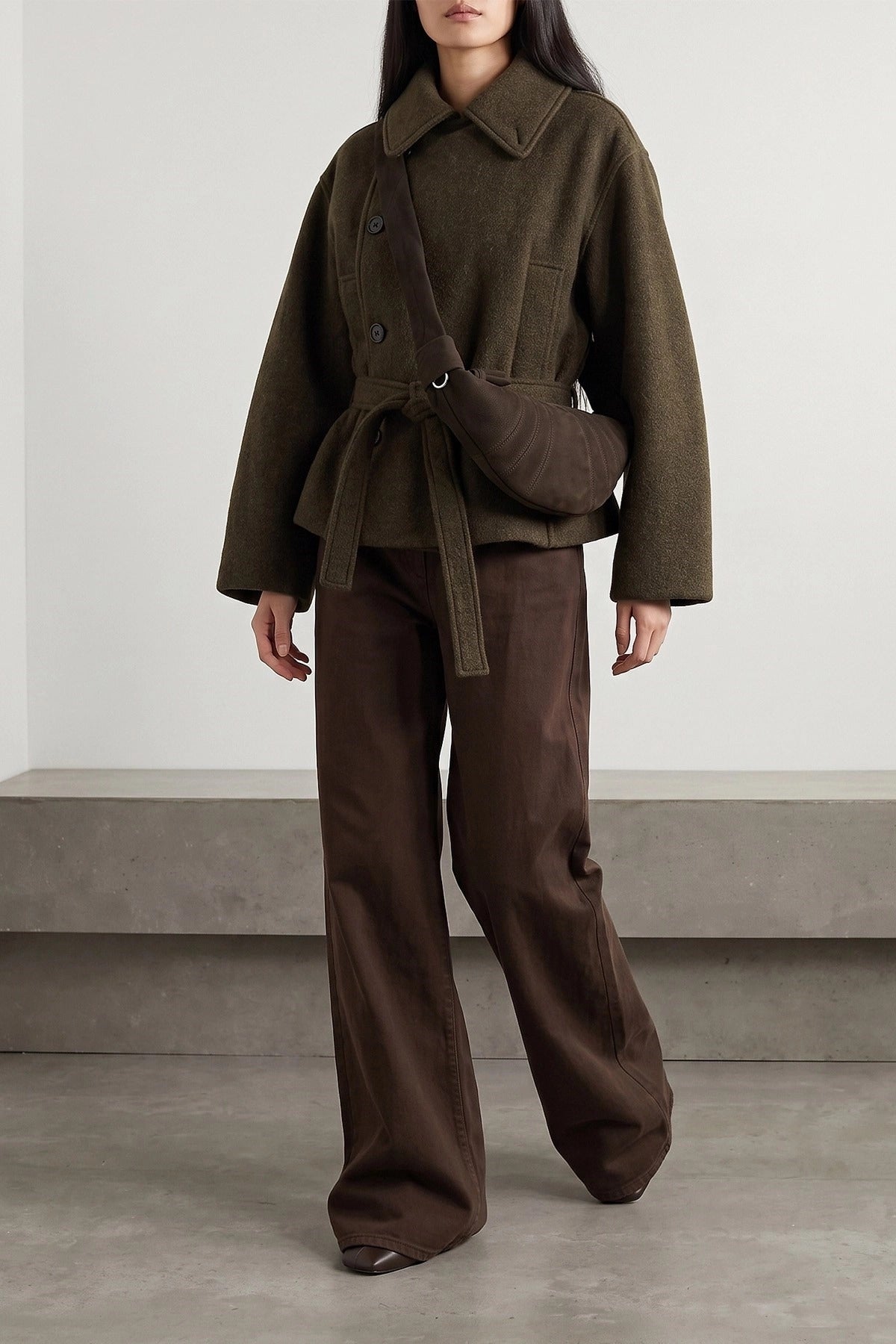 Brunello Cucinelli Wide-Leg Belted Jeans