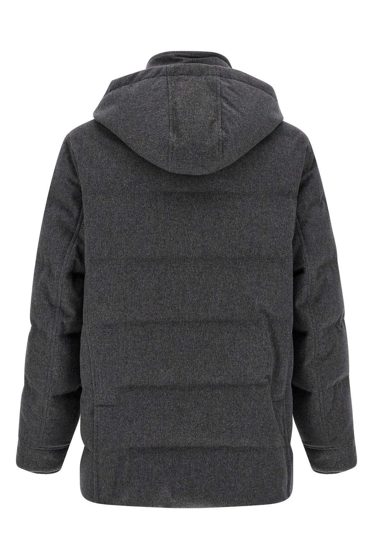 Brunello Cucinelli Membrane wollen Flannel Parka - alternate view