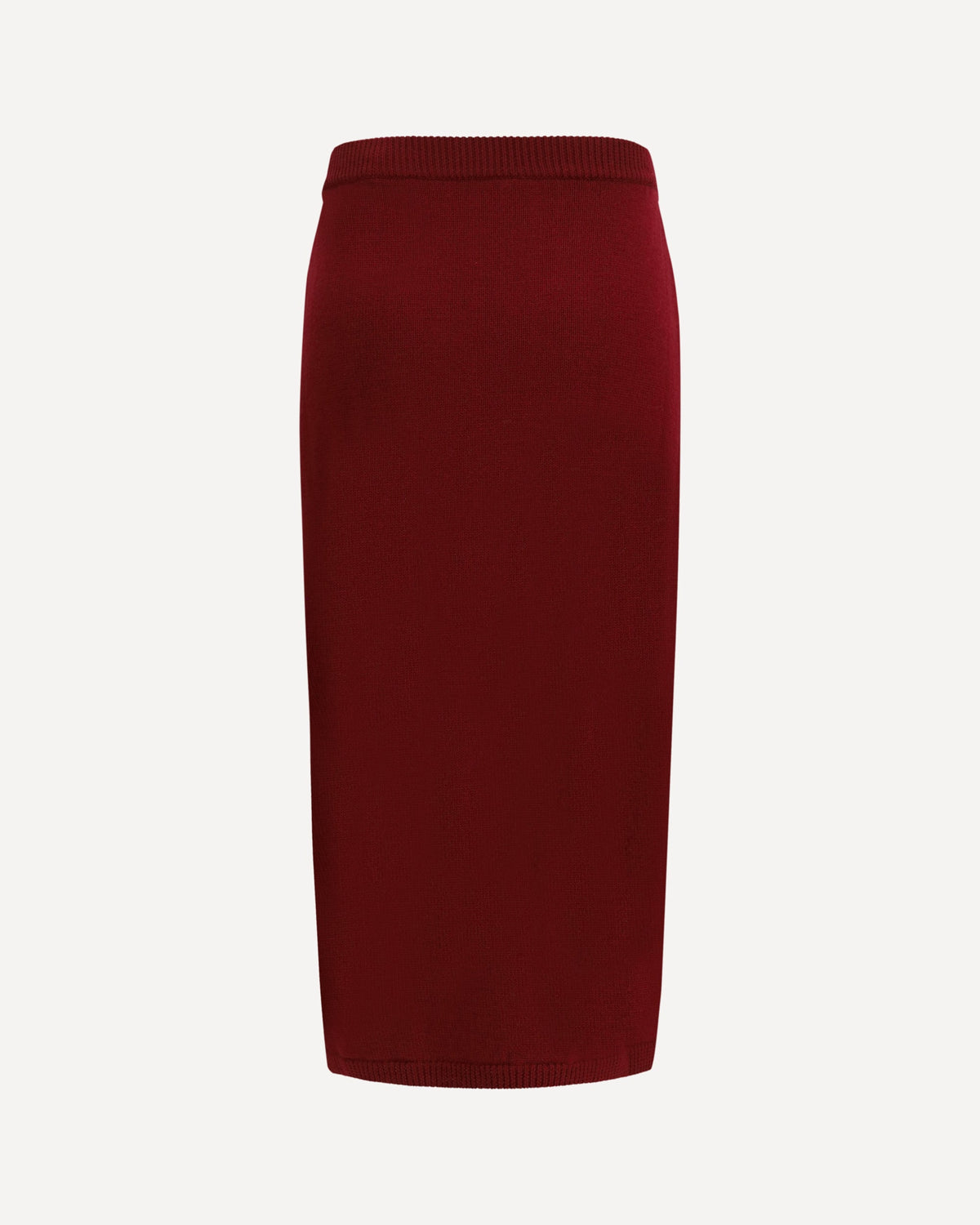 Alessandra Rich Merino Wool Midi Skirt - alternate view