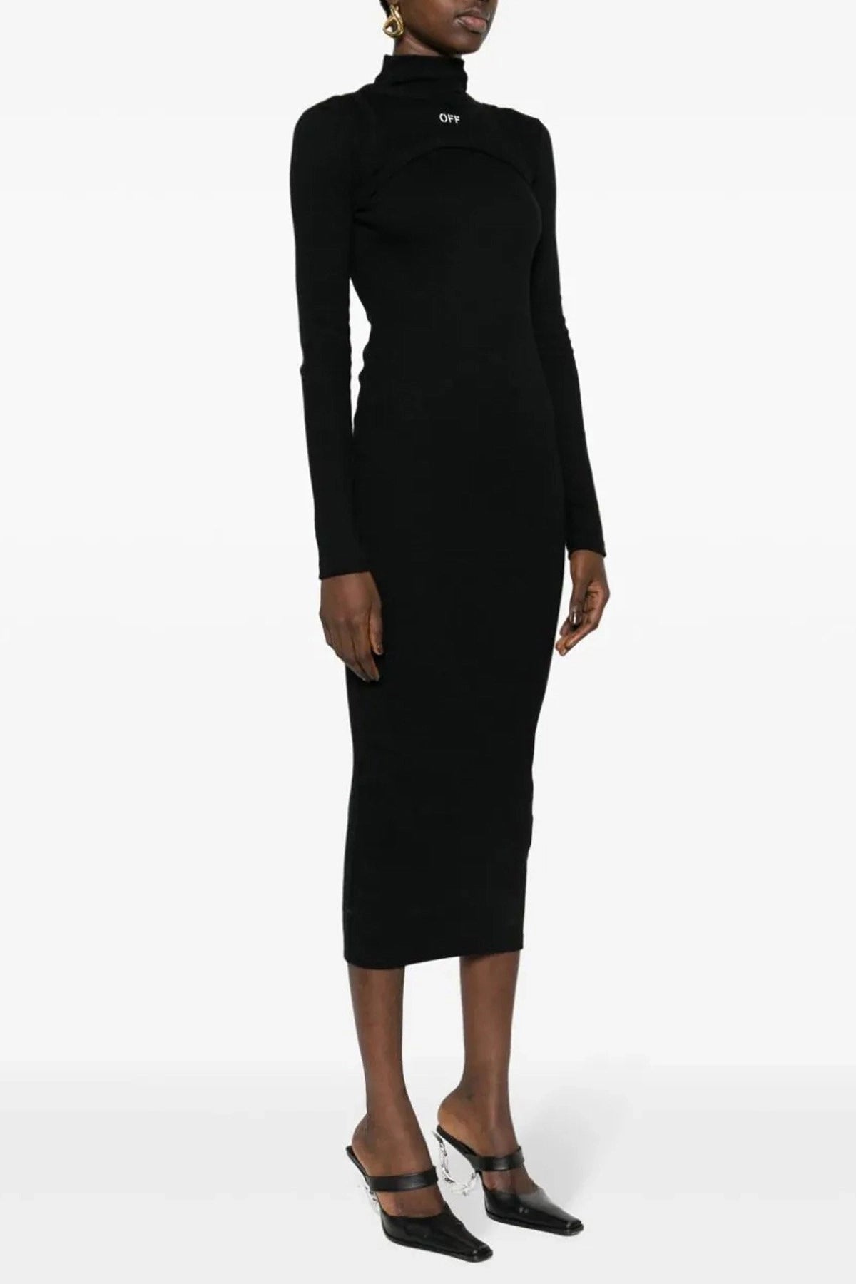 Off-White Off Stamp Long Dress - alternate view