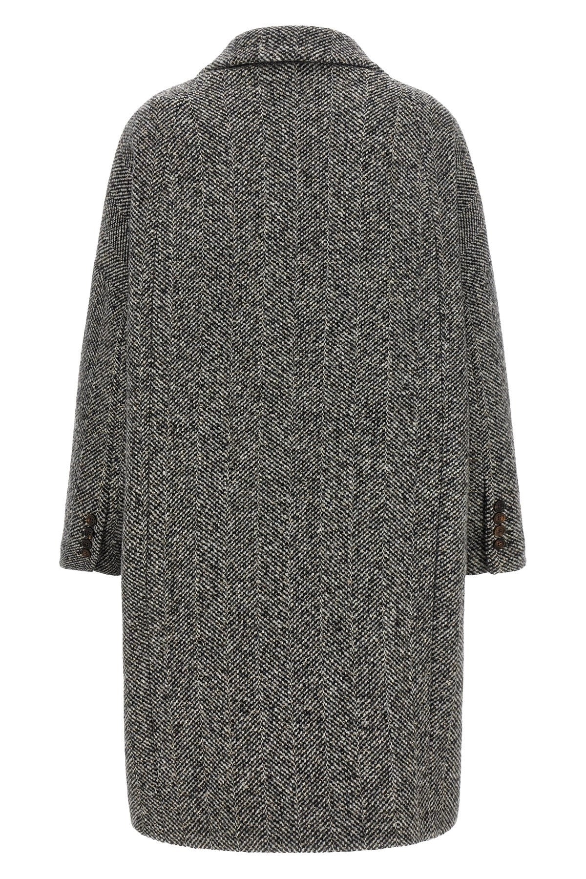 Brunello Cucinelli Dazzling Chevron Coat - alternate view
