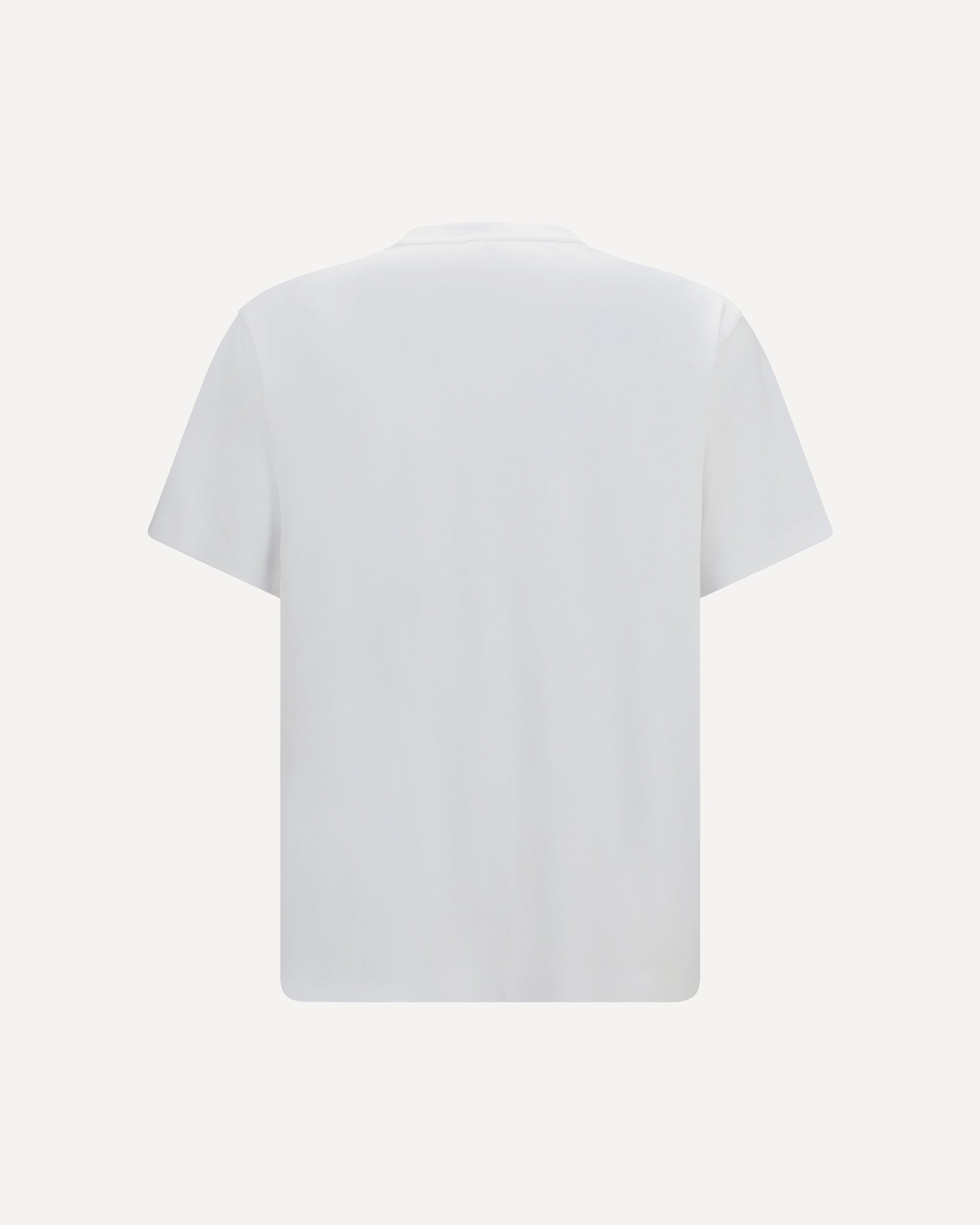 Prada Cotton T-Shirt With Triangle Logo - alternate view