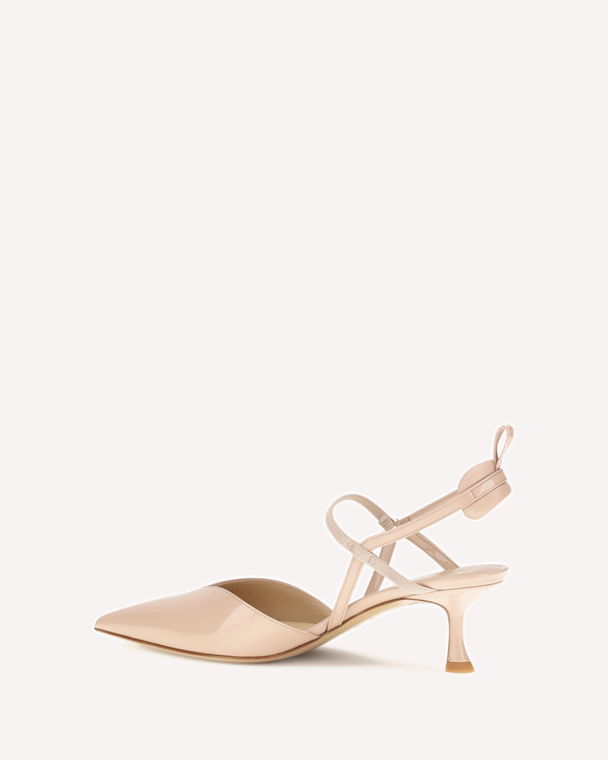 Fendi Patent Leather Colibrì Slingback Pumps - alternate view