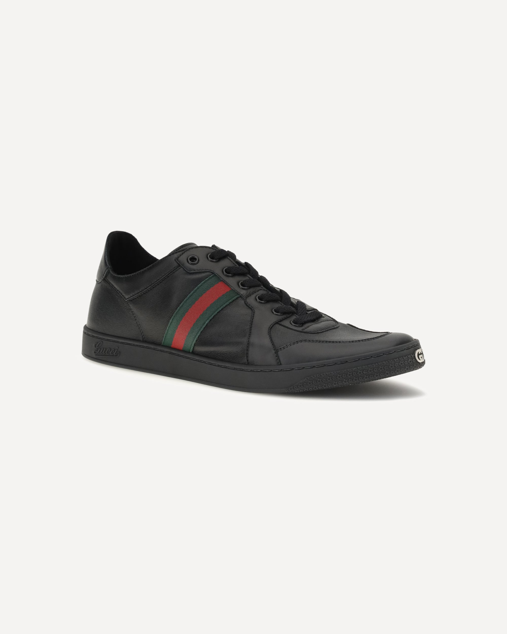 Gucci Stretch Coda Leather Sneakers - alternate view
