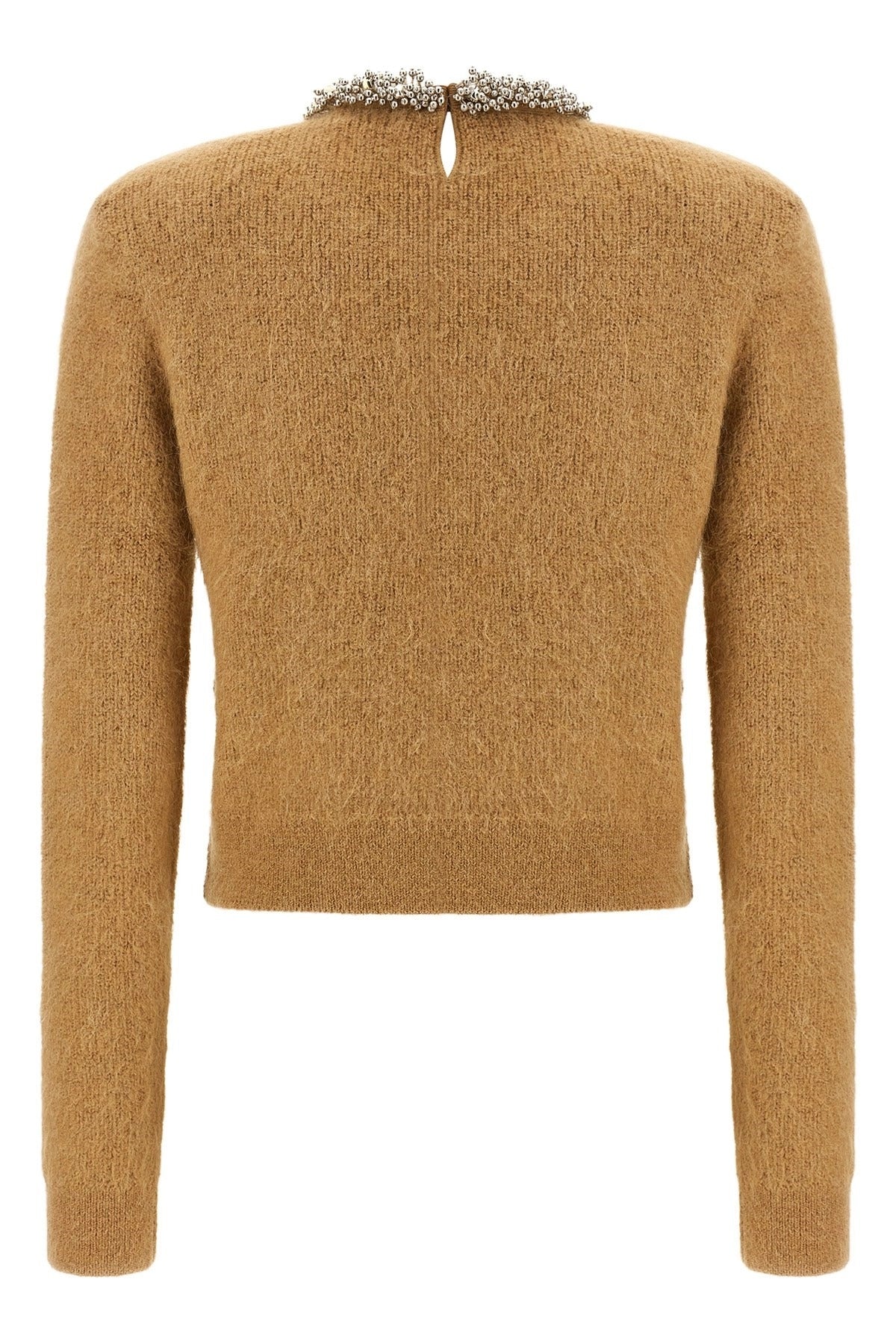 Self-Portrait Jewel Embroidered Sweater