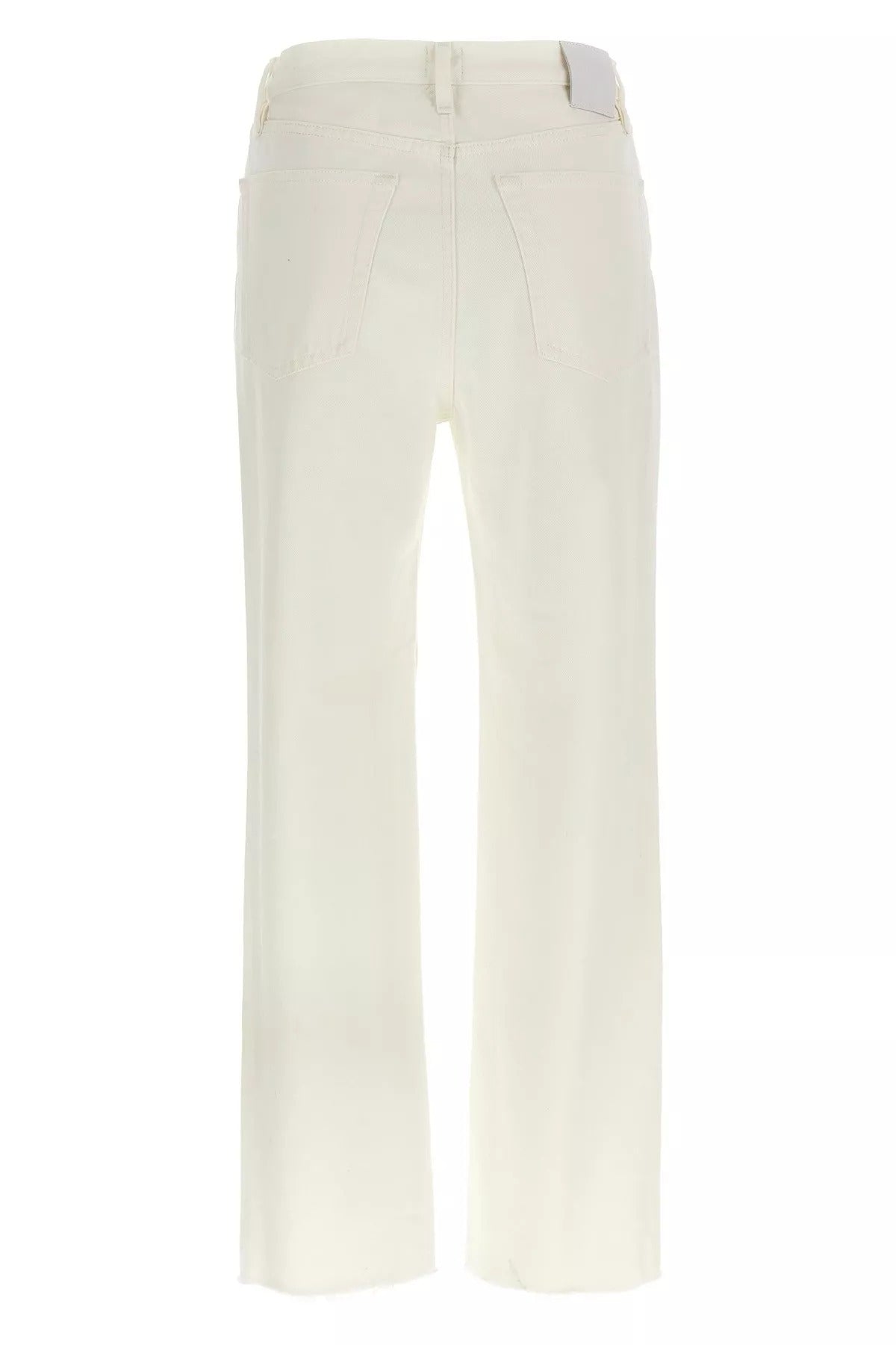 TOTEME White High Waist Jeans - alternate view