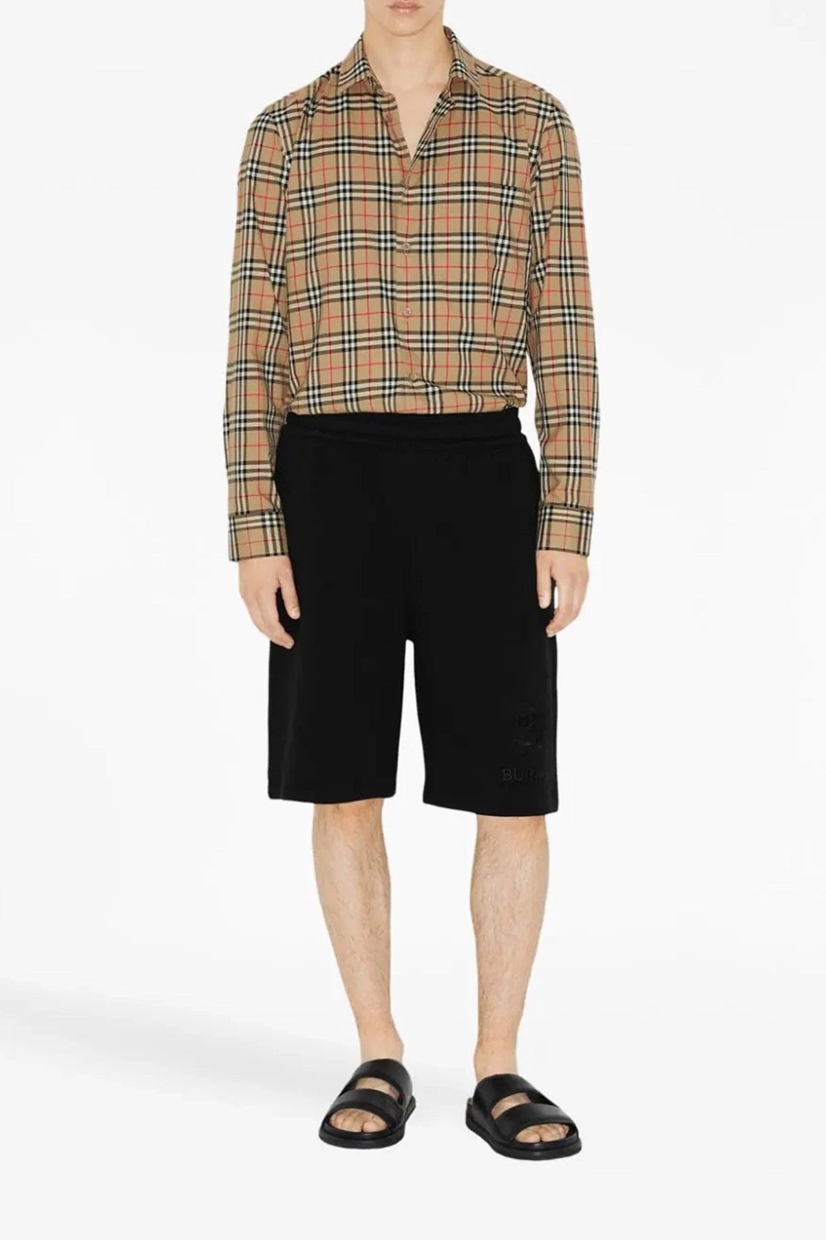 Burberry Simson Check Cotton Shirt - alternate view