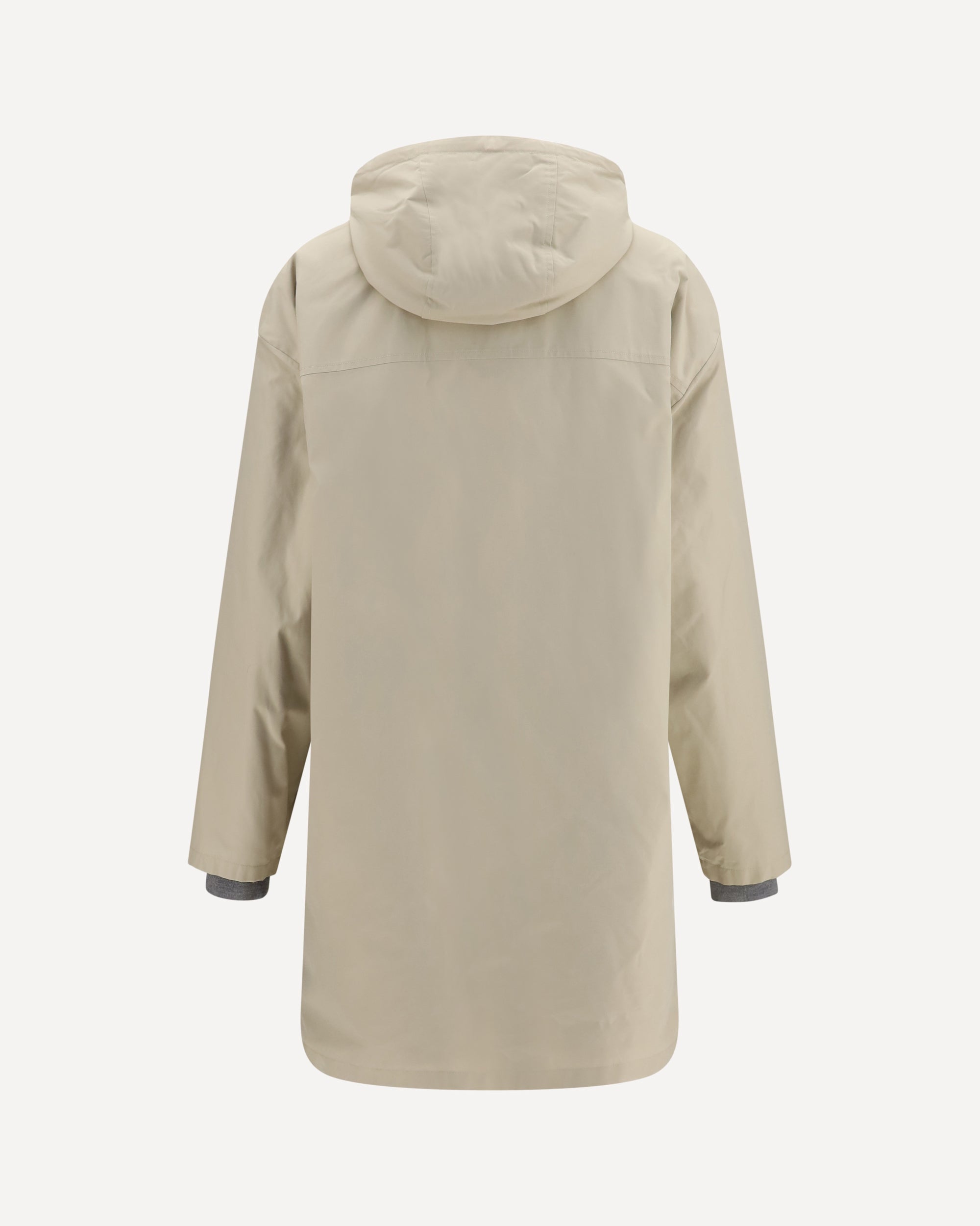 Miu Miu Single-Breasted Coat In Panama And Fleece