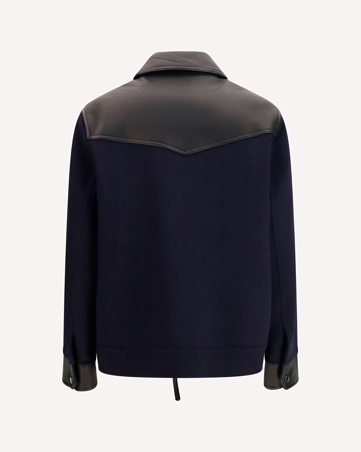 P.A.R.O.S.H. Leather Trimmed Jacket - alternate view