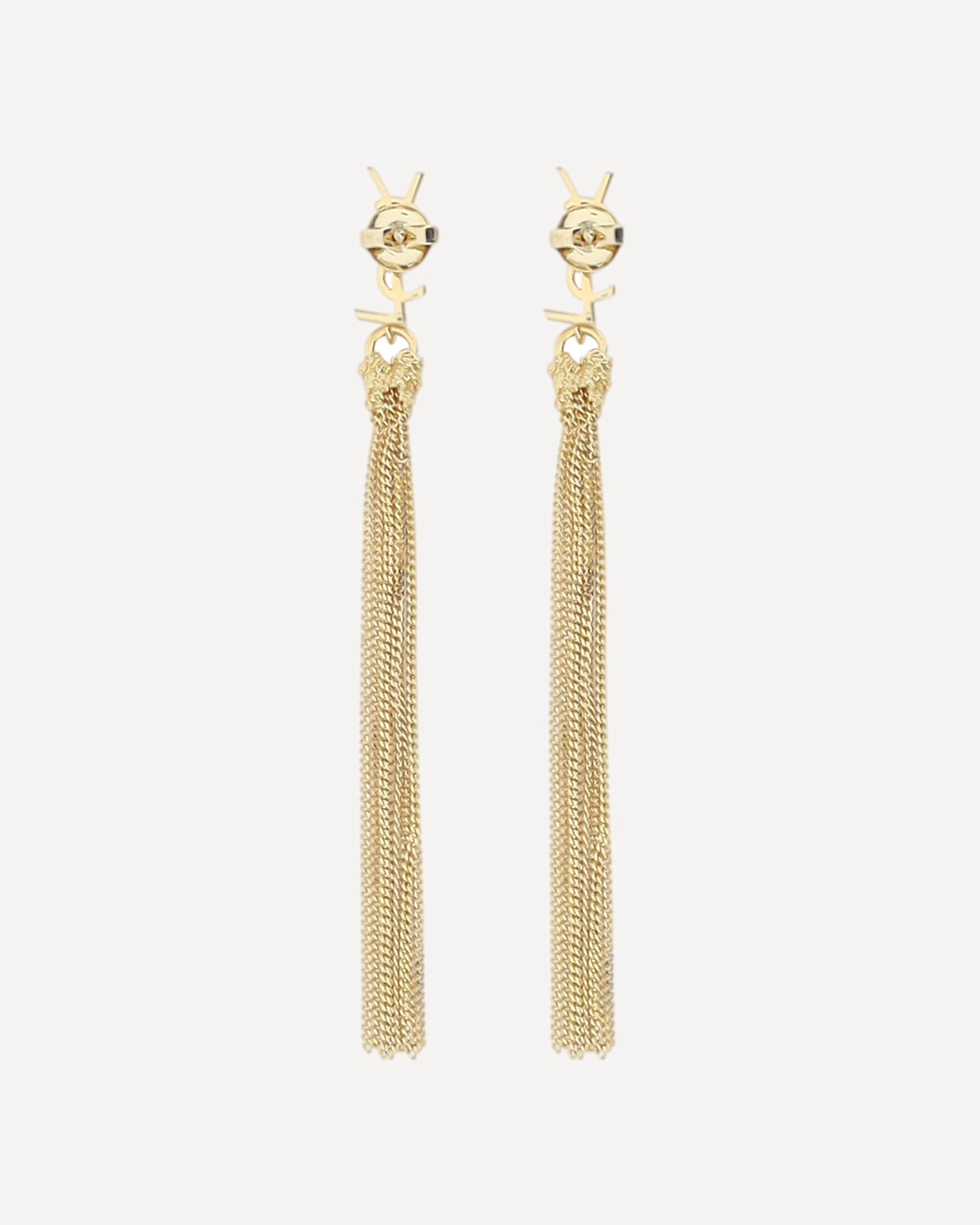 Saint Laurent Bo Pompons Earrings - alternate view