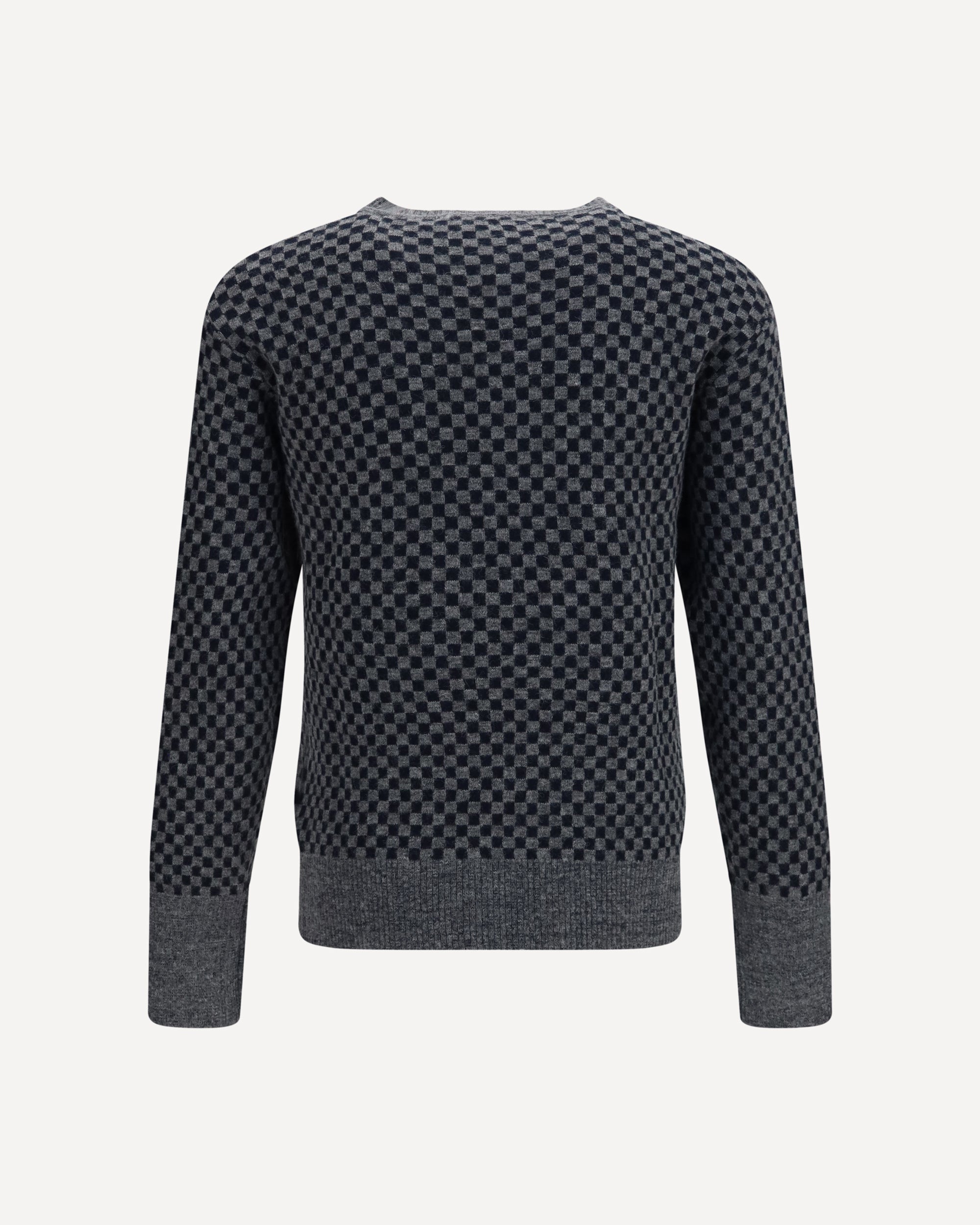 Vivienne Westwood Checkmate Alpaca Cotton-Blend Sweater - alternate view