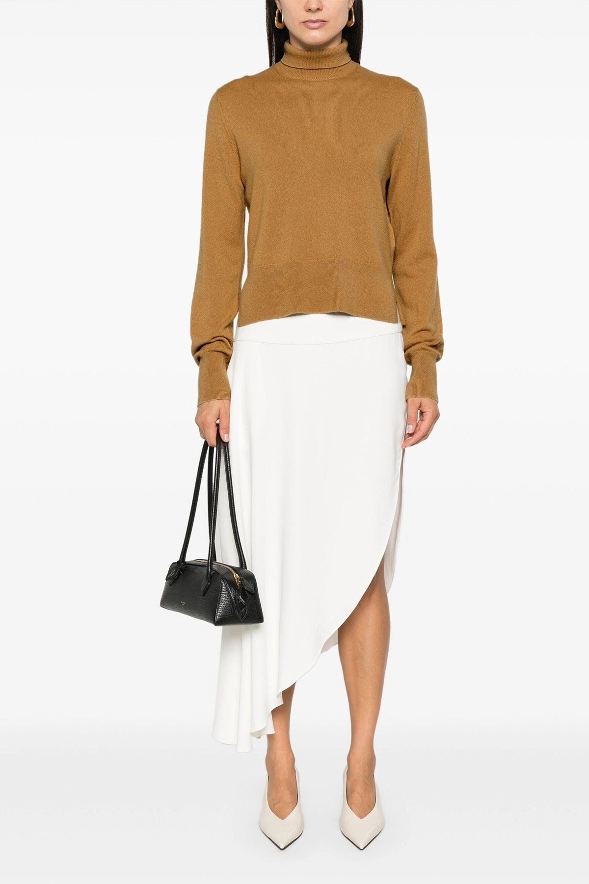 TOTEME Cropped Turtleneck Sweater - alternate view