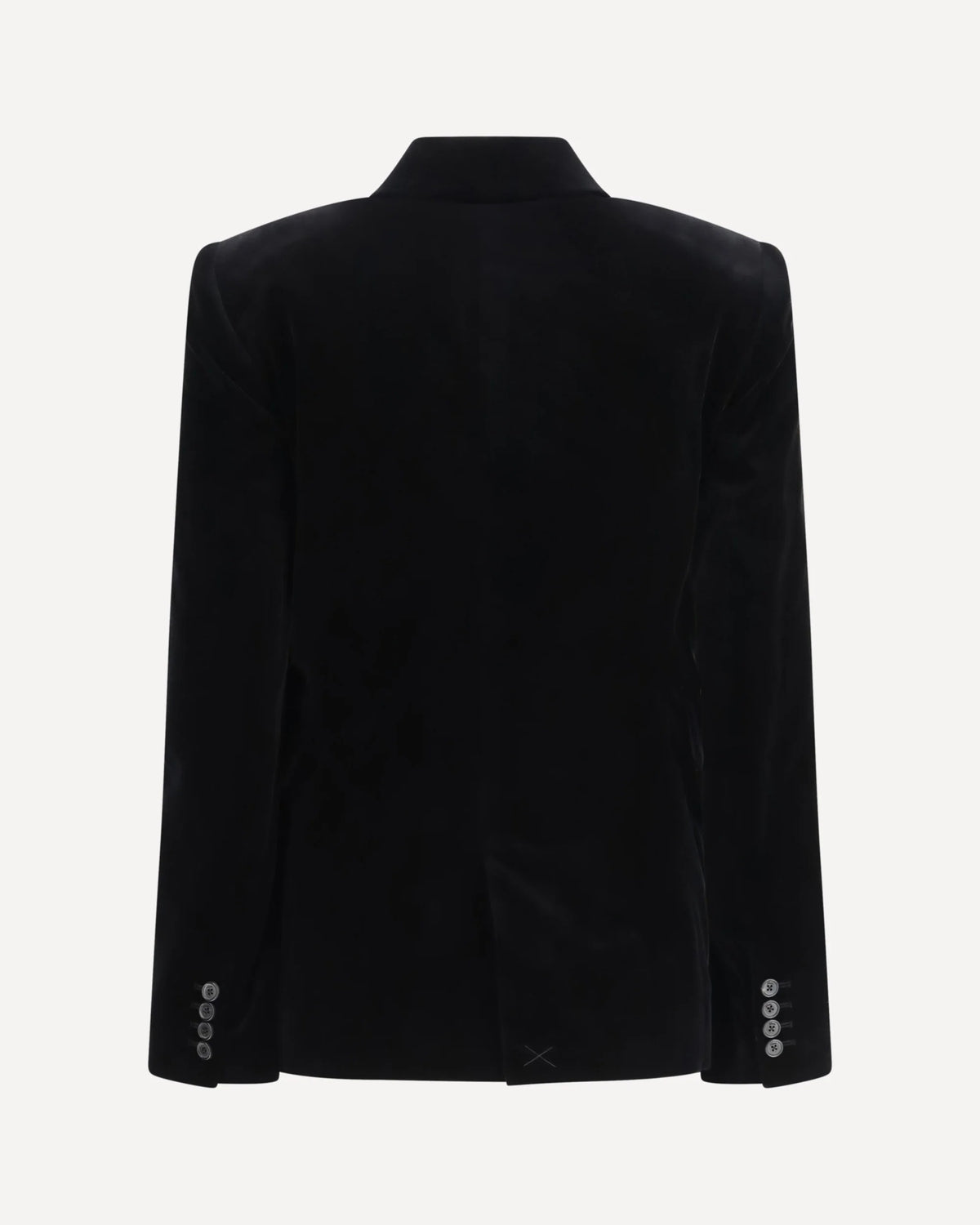 Khaite Rolo Stretch-Velvet Jacket - alternate view