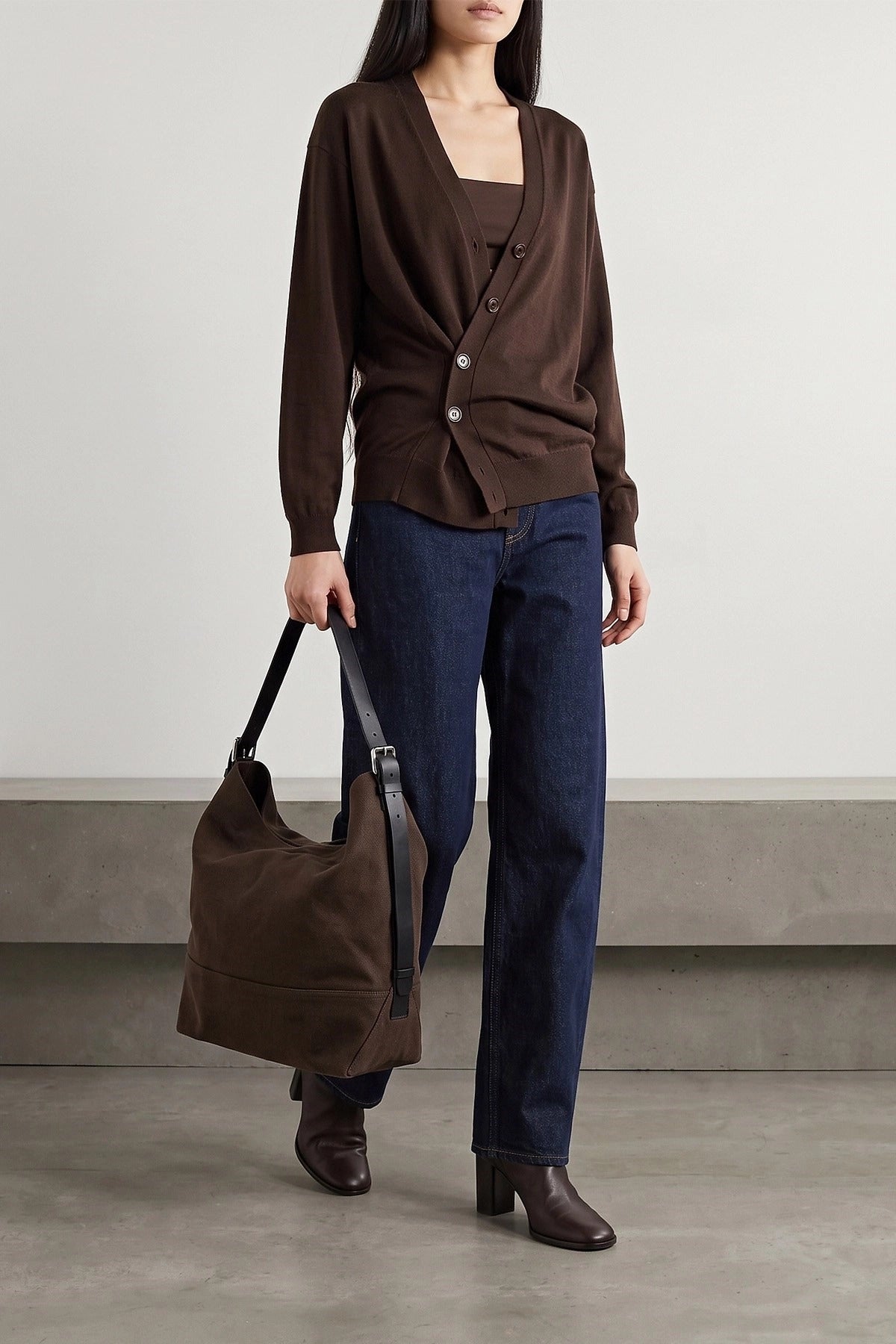Lemaire Relaxed Twisted Cardigan - alternate view