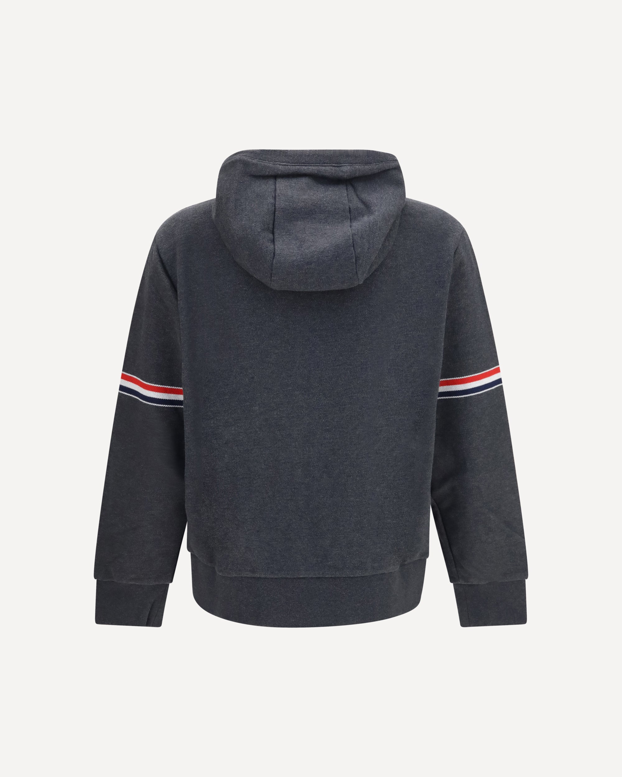Thom Browne Classic Loopback 4-Bar Zip-Up Hoodie - alternate view