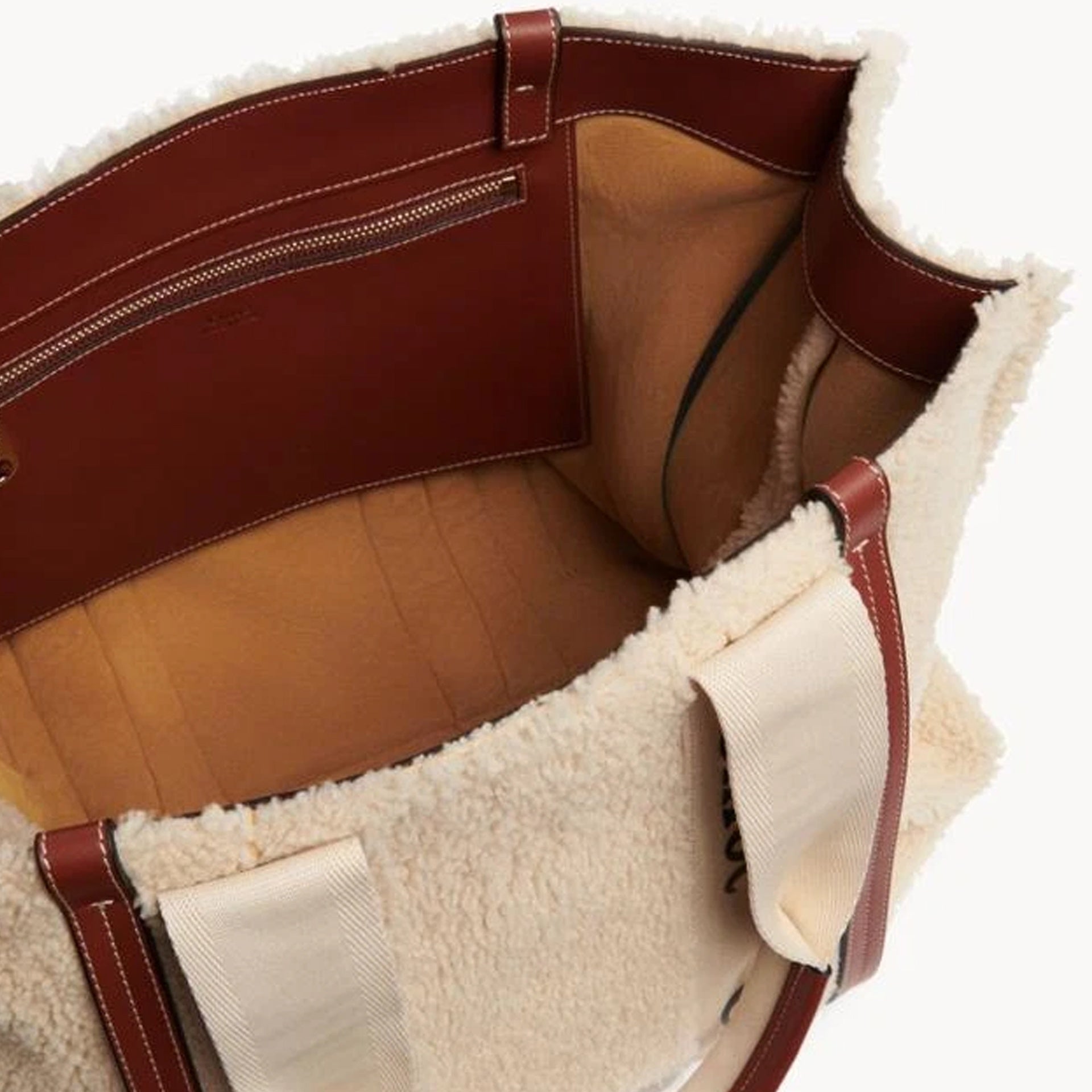 Logo Leather Tote Bags