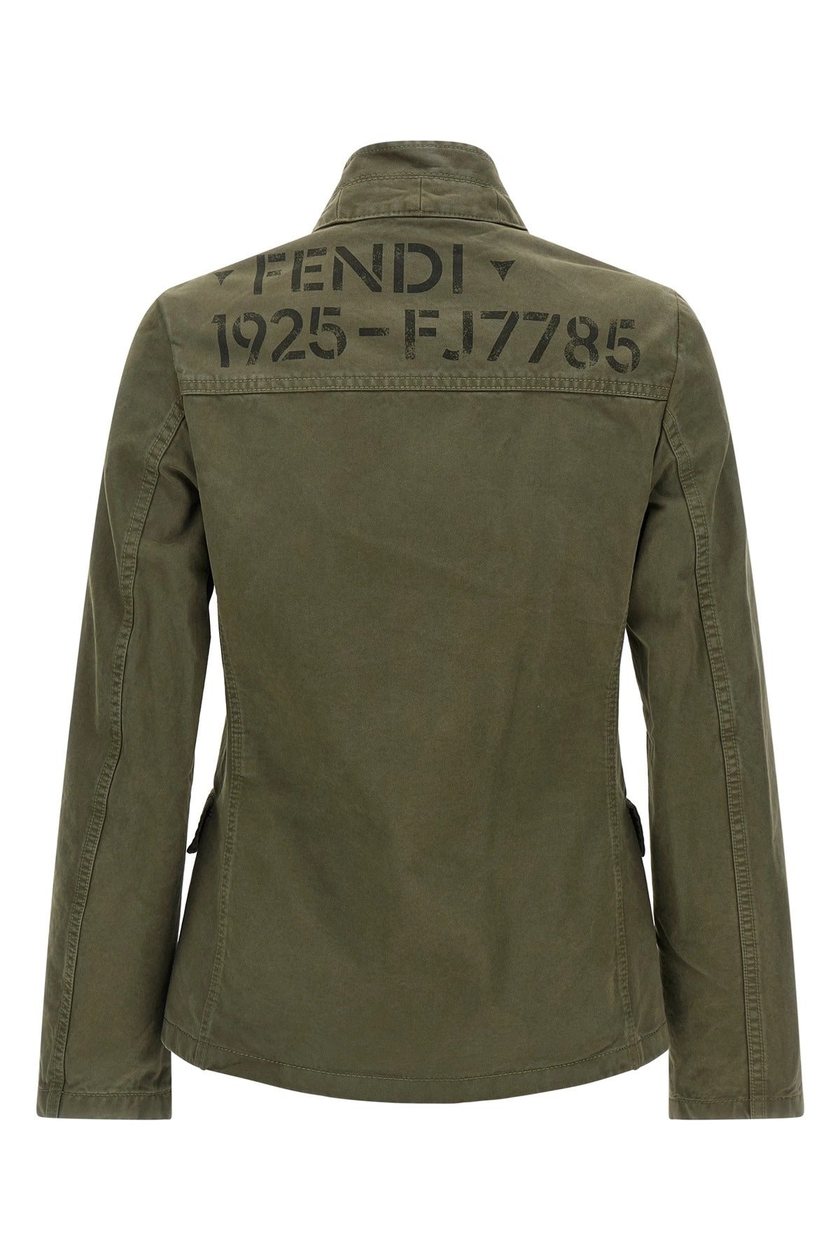 Fendi Olive Green Equestrian Jacket - alternate view