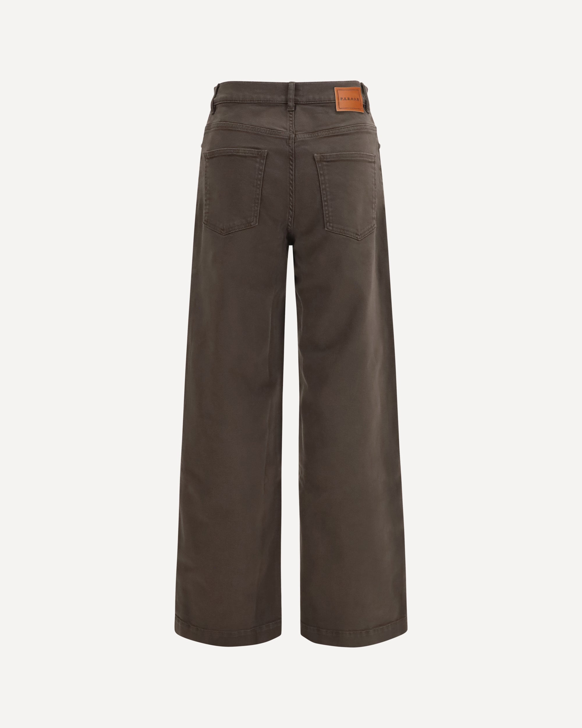 P.A.R.O.S.H. Pantaloni drill a gamba larga
