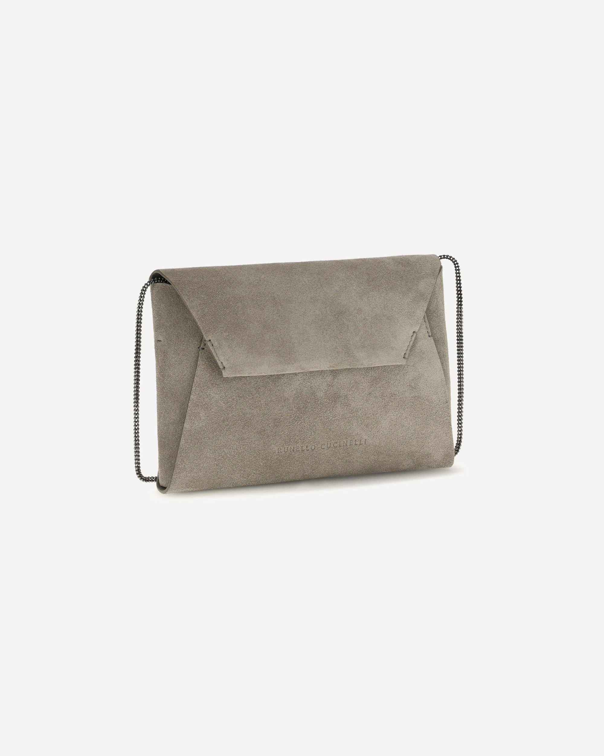 Brunello Cucinelli Bc Duo Suede Clutch Bag - alternate view