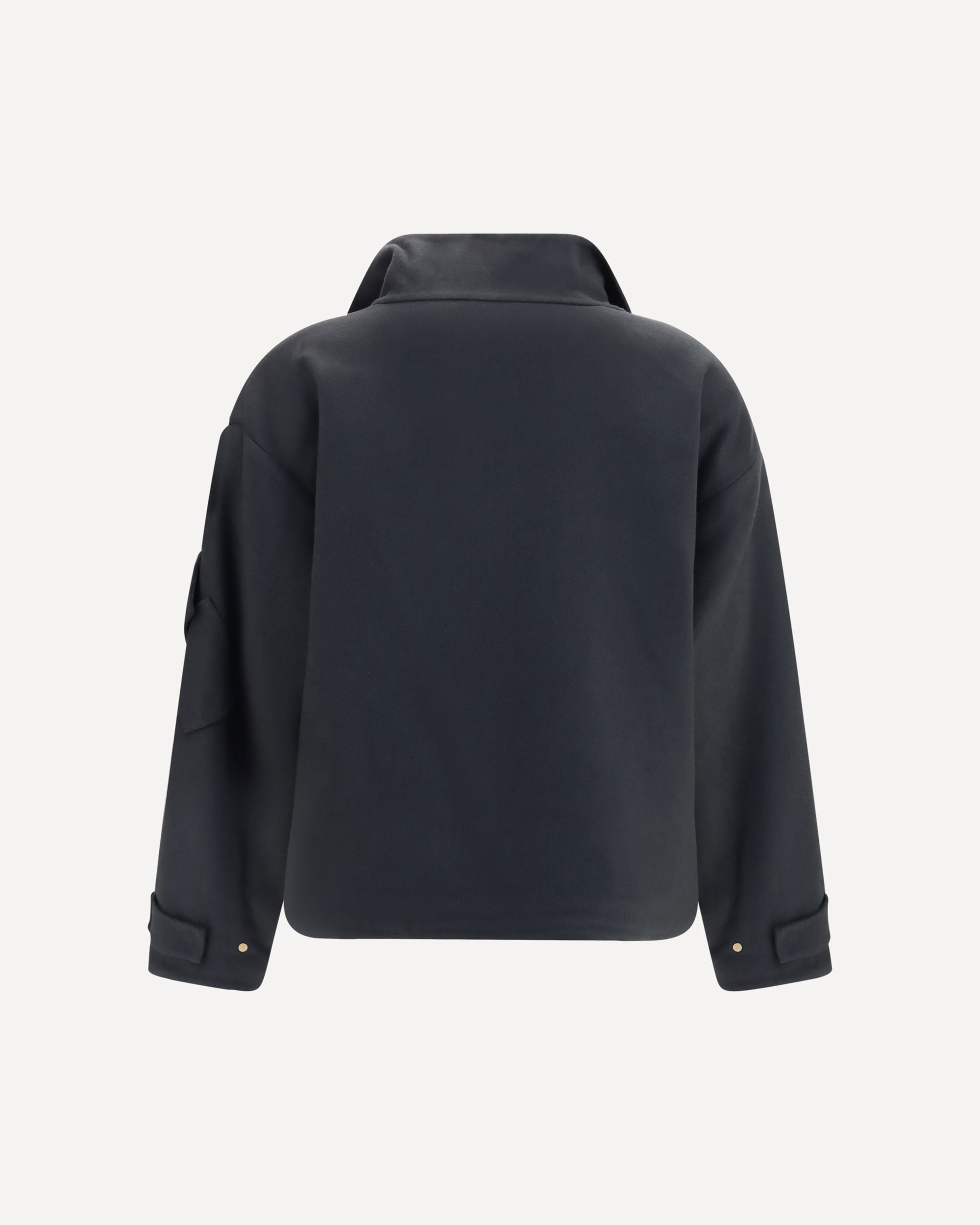 Giorgio Armani Coat Caban In Double Cashmere