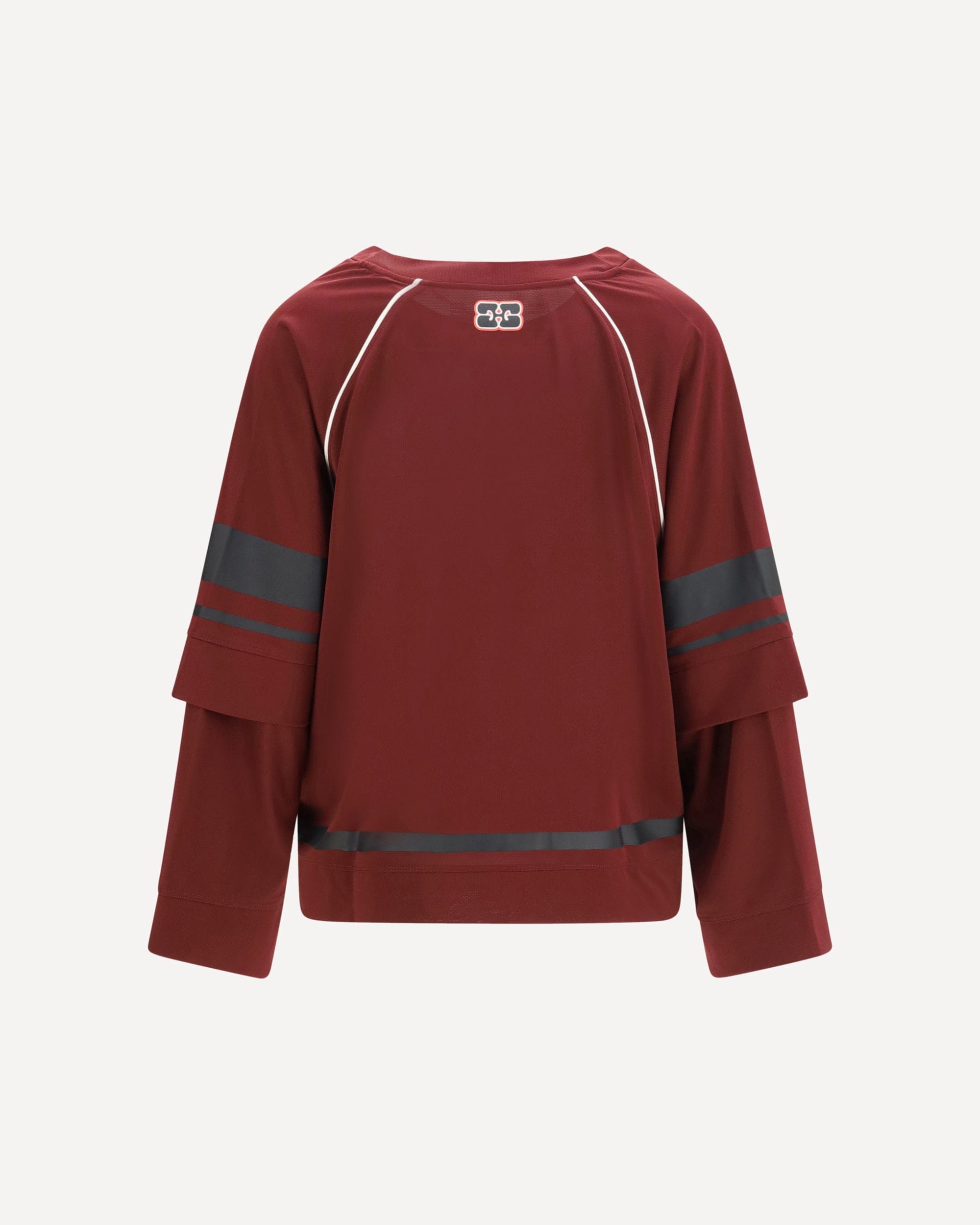 Ganni T-shirt double couche Cocora - alternate view