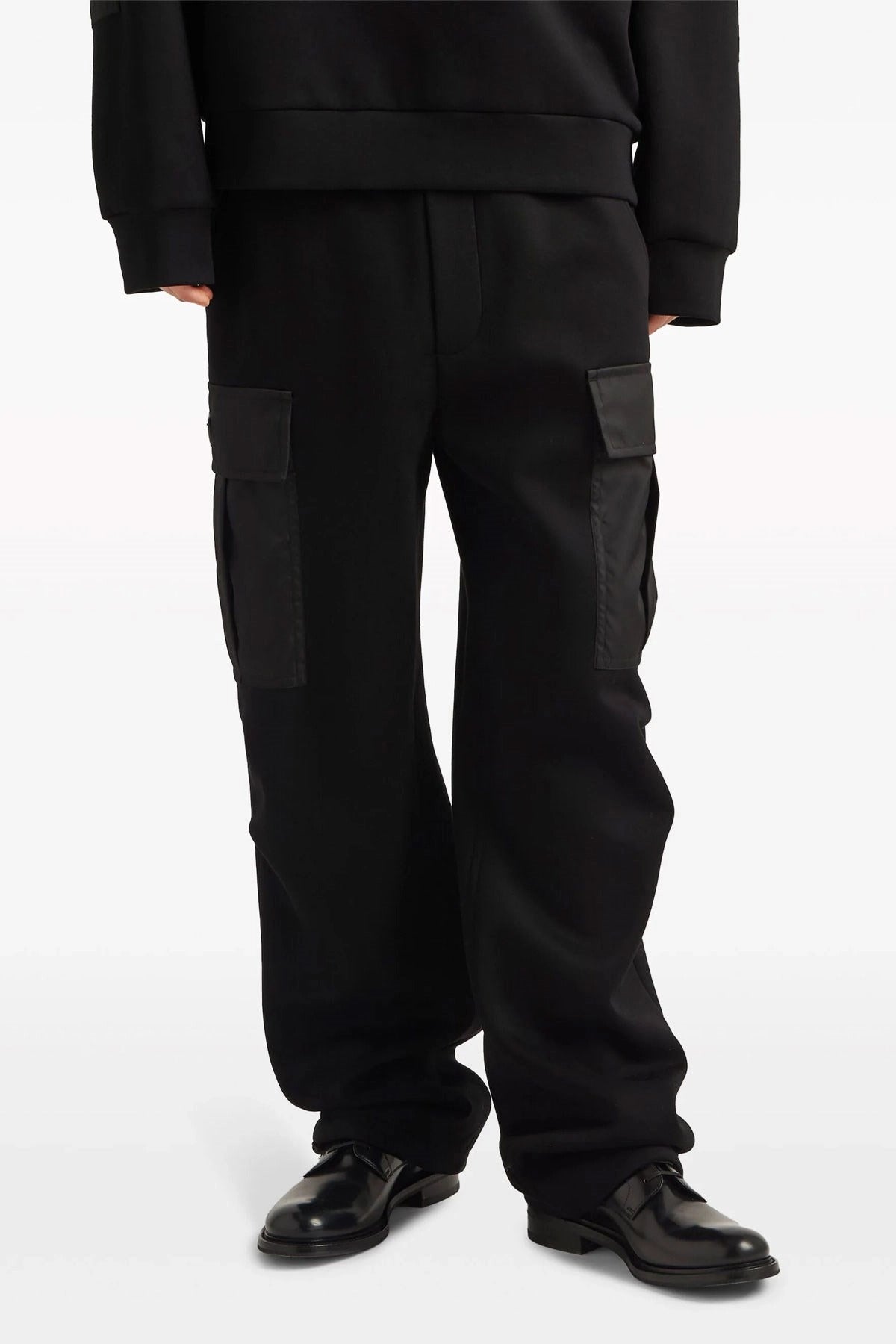Prada Nylon Insert Cargo Joggers - alternate view