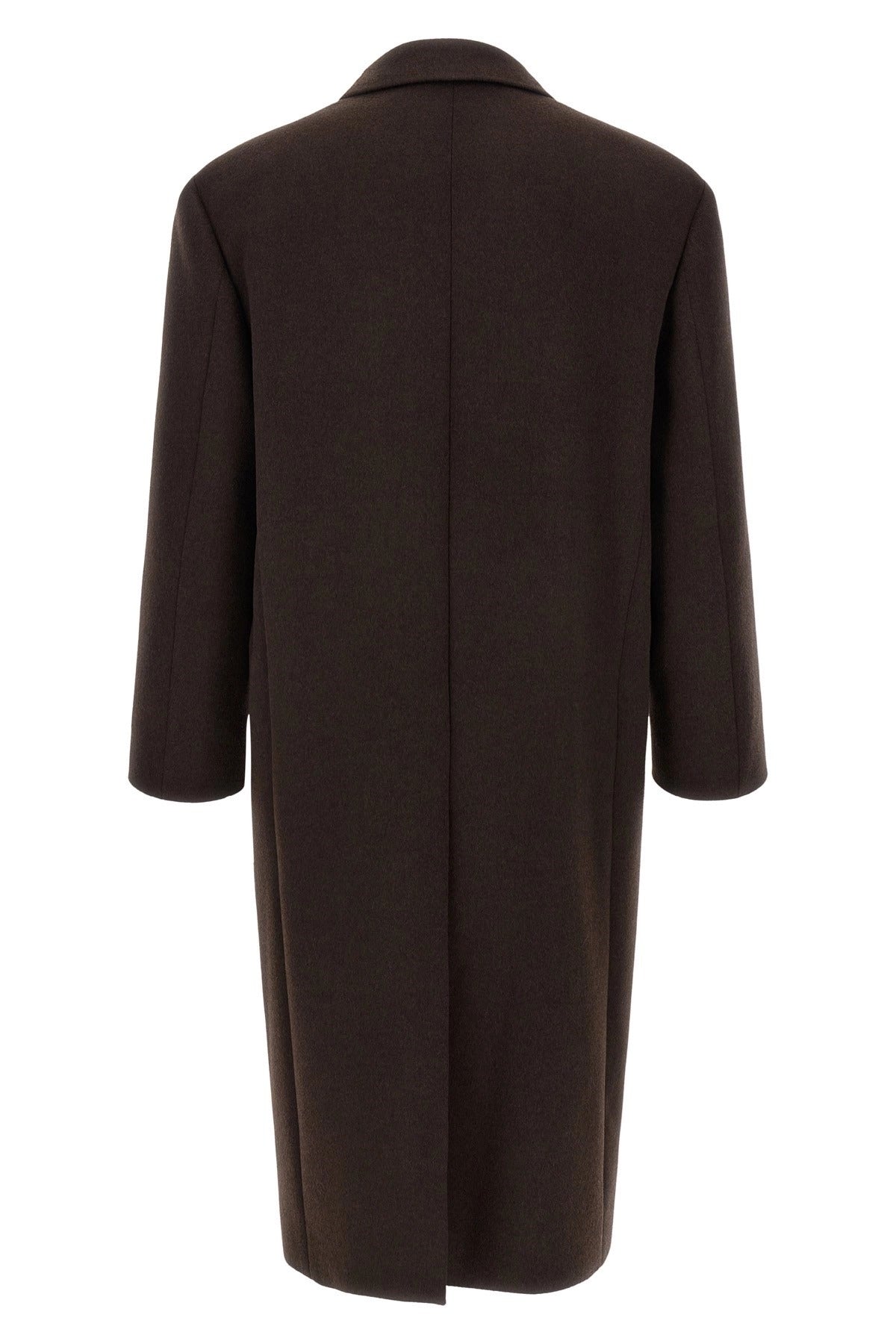 Saint Laurent Double-Face Combed Wool Coat | Sendegaro