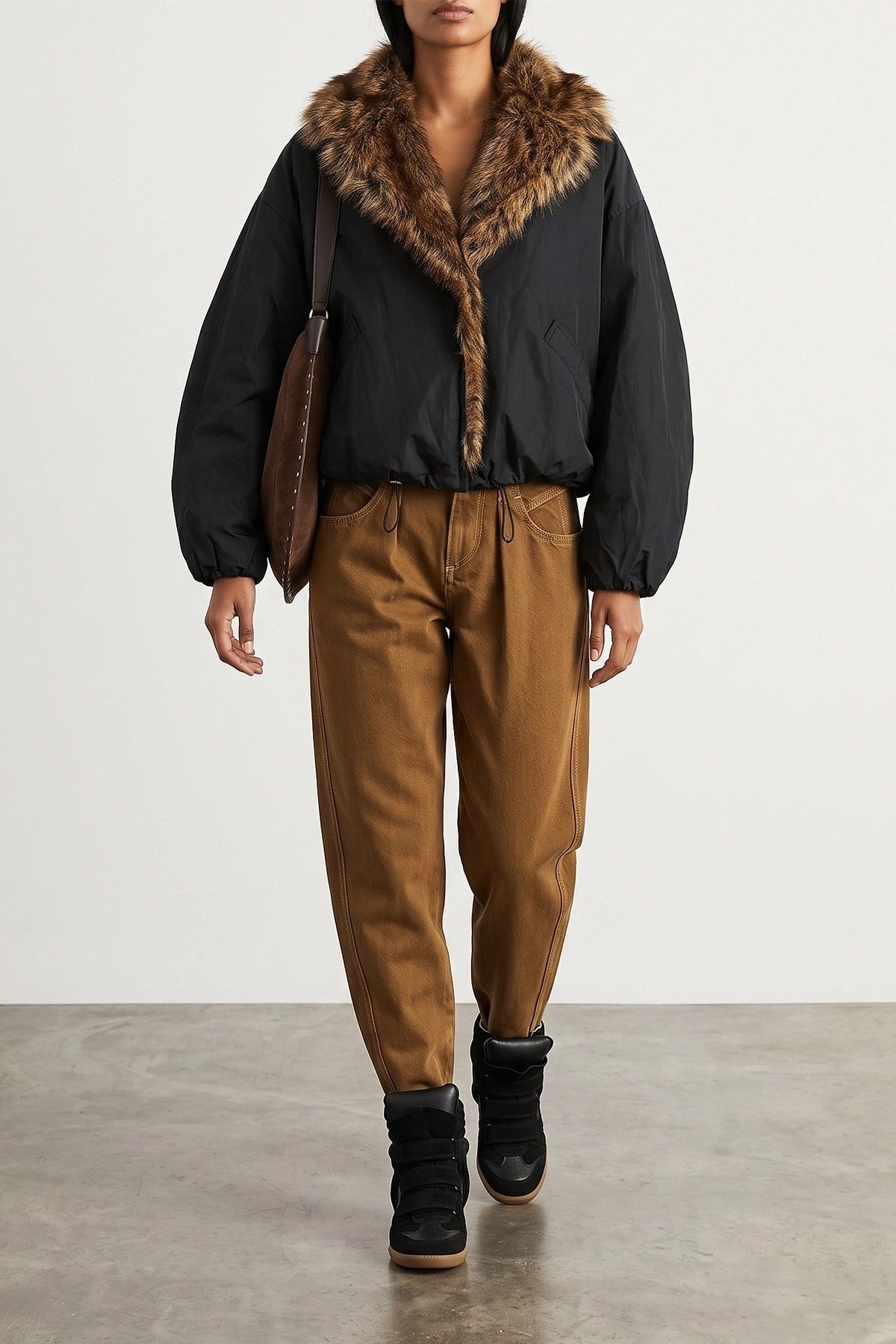 Isabel Marant Oskan Hobo Soft Shoulder Bag - alternate view