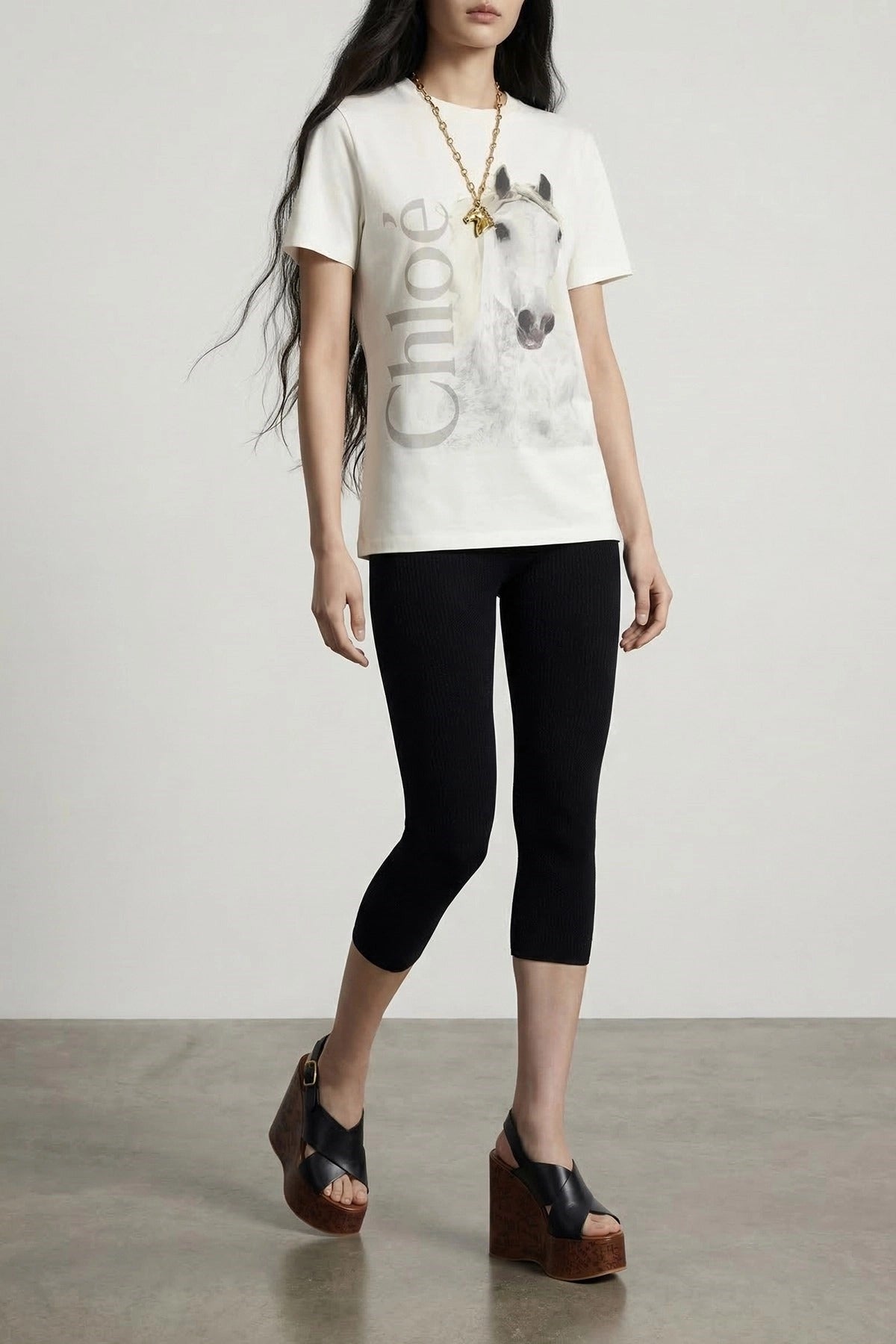 Chloé Printed T-Shirt - alternate view