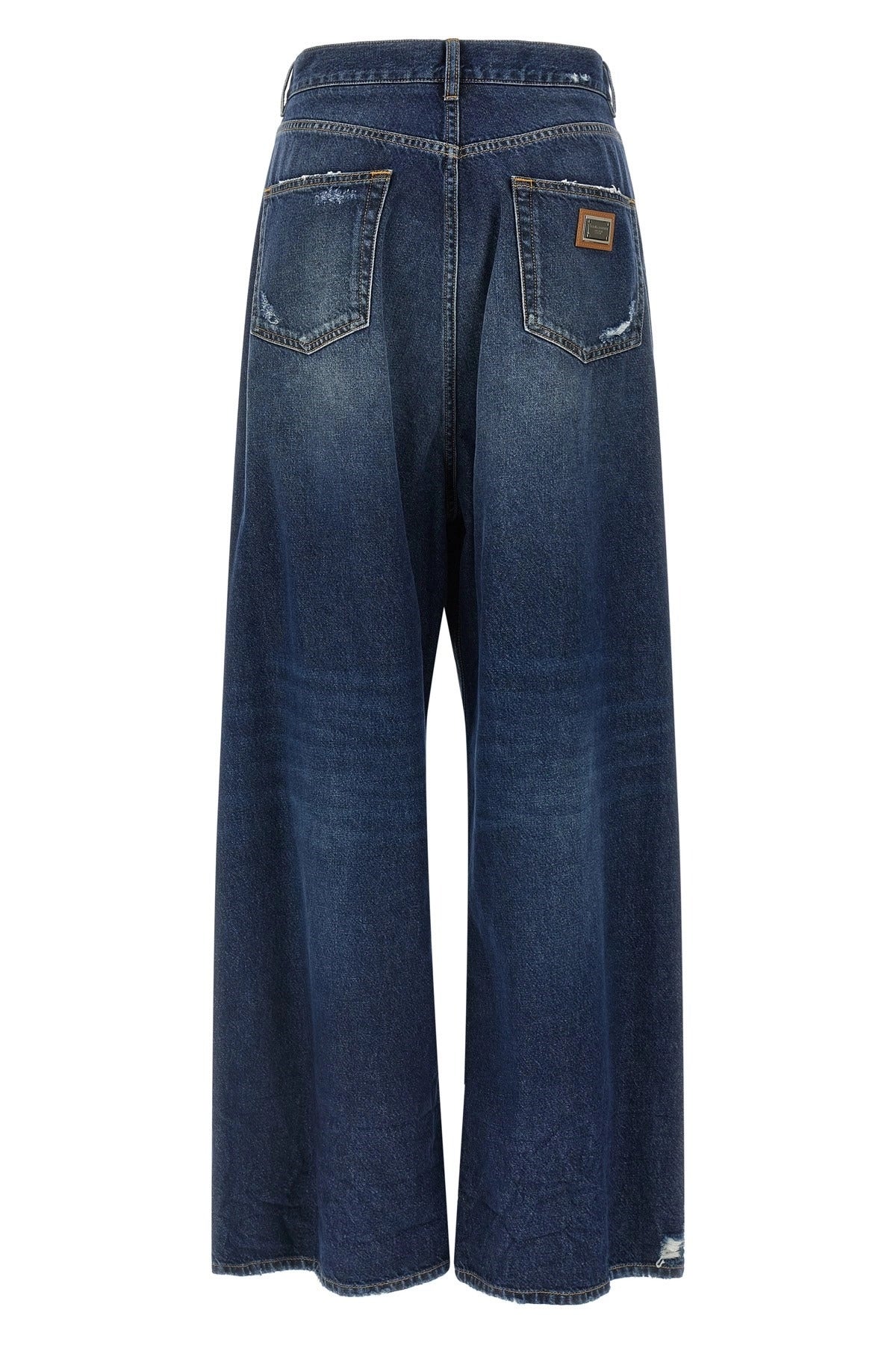 Dolce & Gabbana Wide Leg Distressed جينز - alternate view