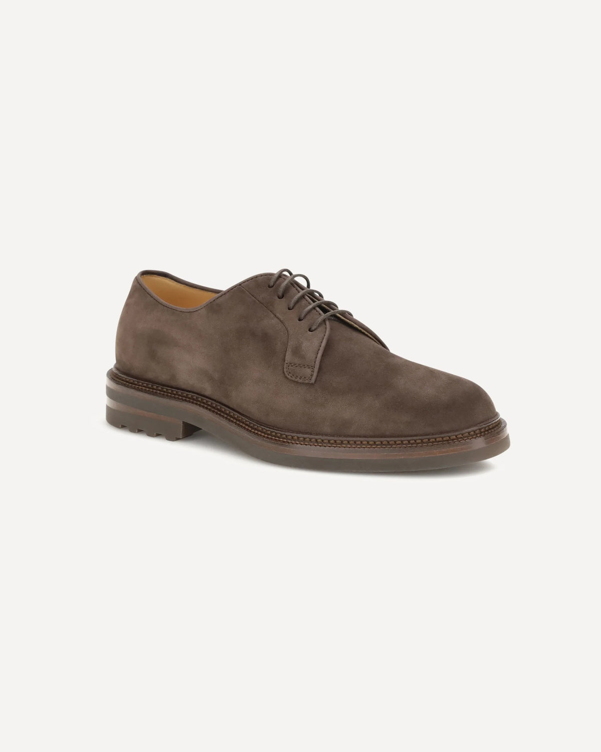 Brunello Cucinelli Suede Lace-Up Shoes - alternate view