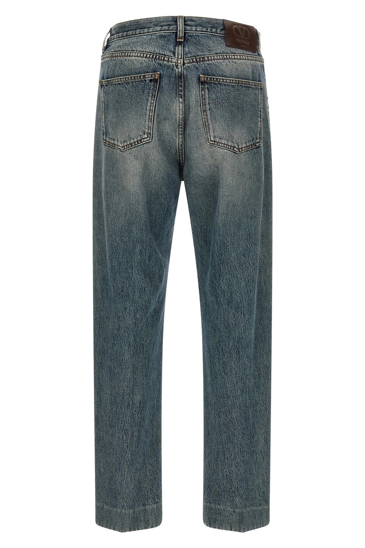Valentino Garavani Five-Pocket Straight-Leg Jeans - alternate view