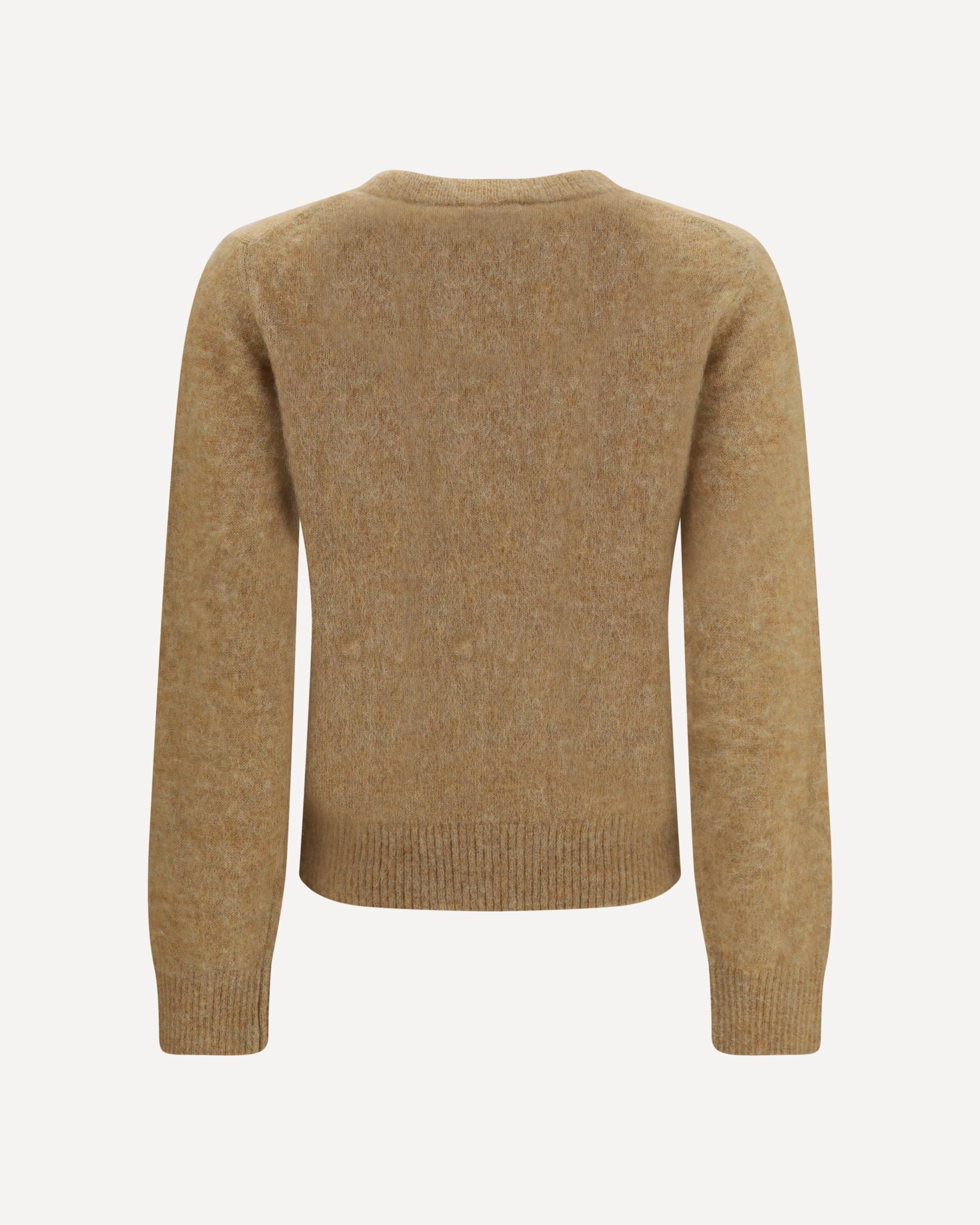 Ganni Teddy Brushed Alpaca Crewneck Sweater - alternate view