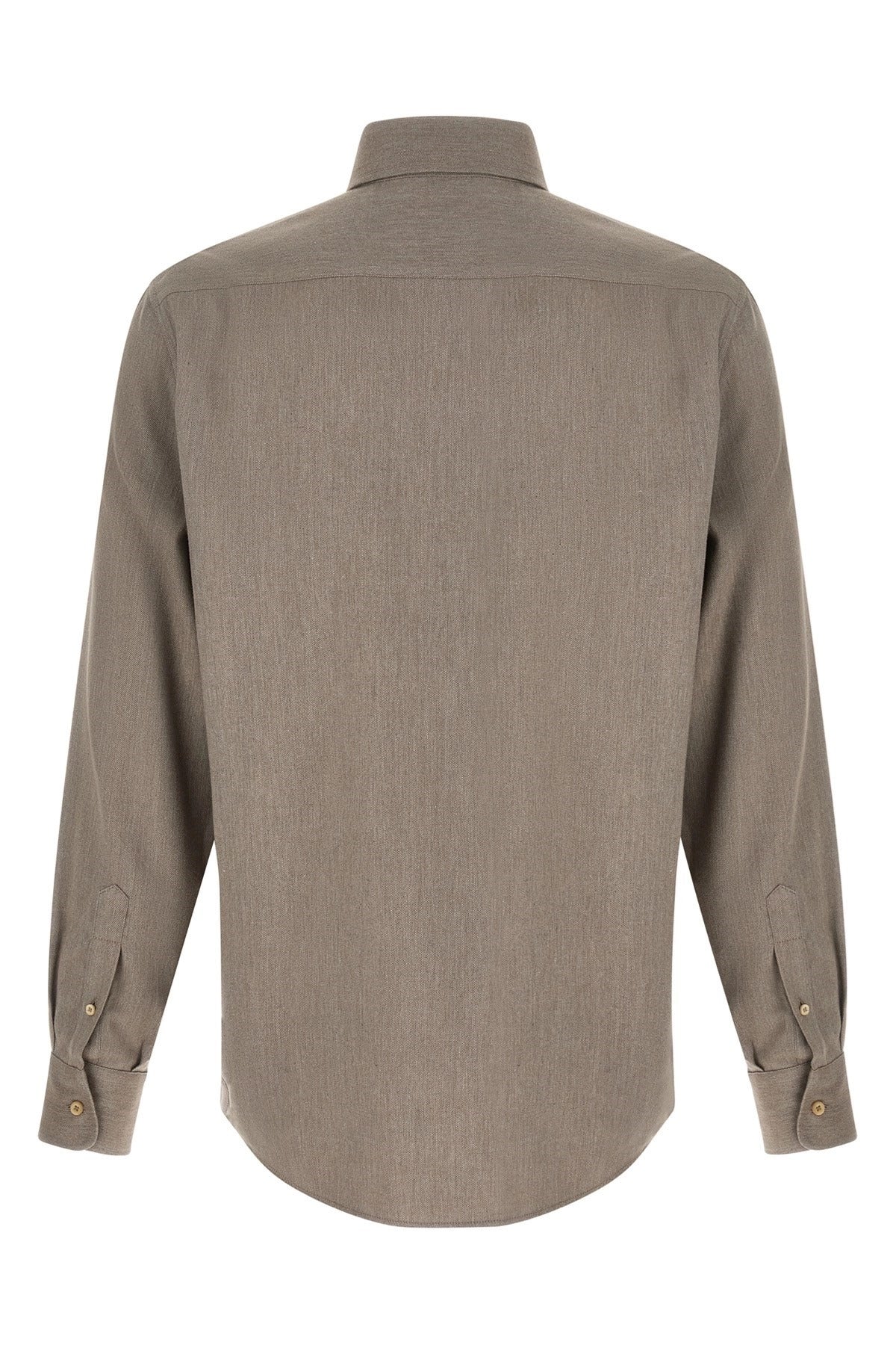 Brunello Cucinelli Micro Herringbone Shirt