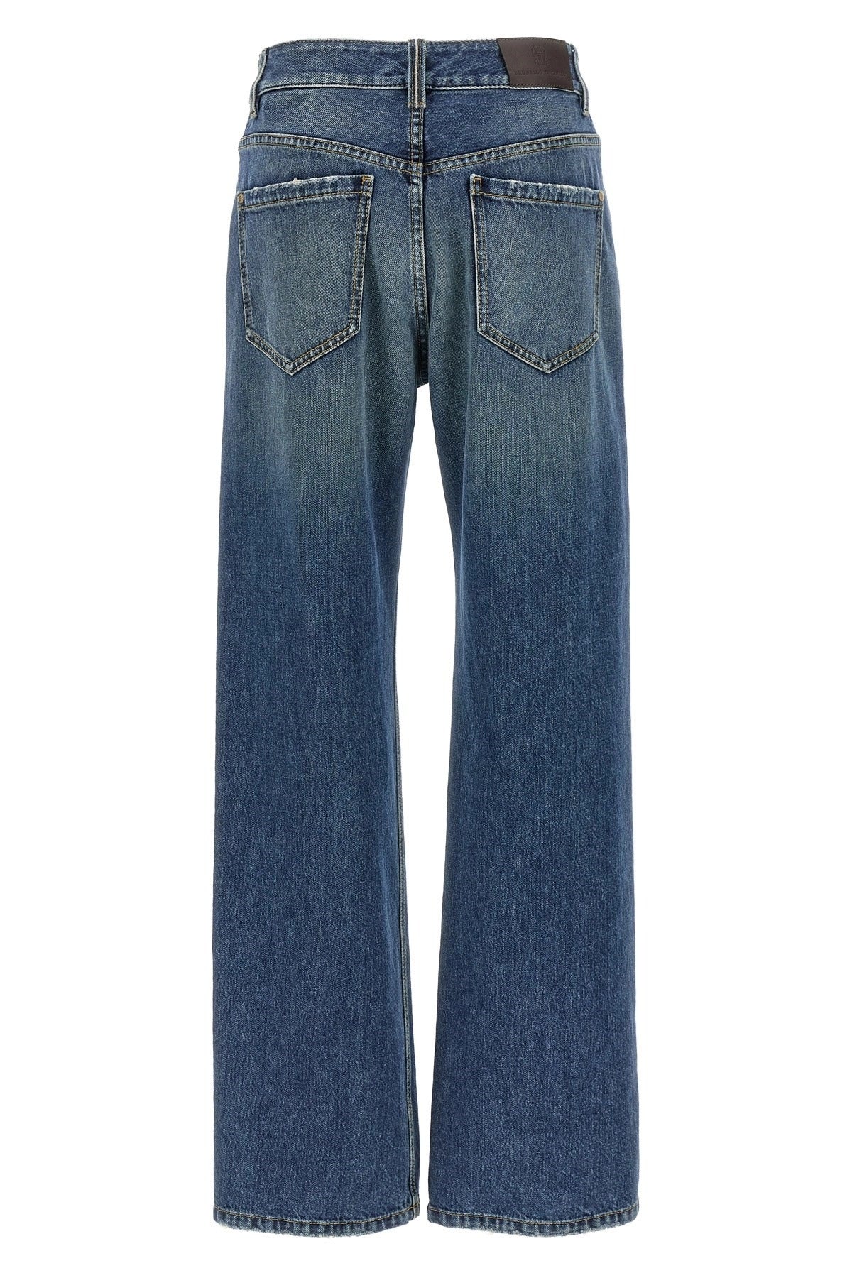 Brunello Cucinelli Contemporary Loose Stonewashed Jeans - alternate view