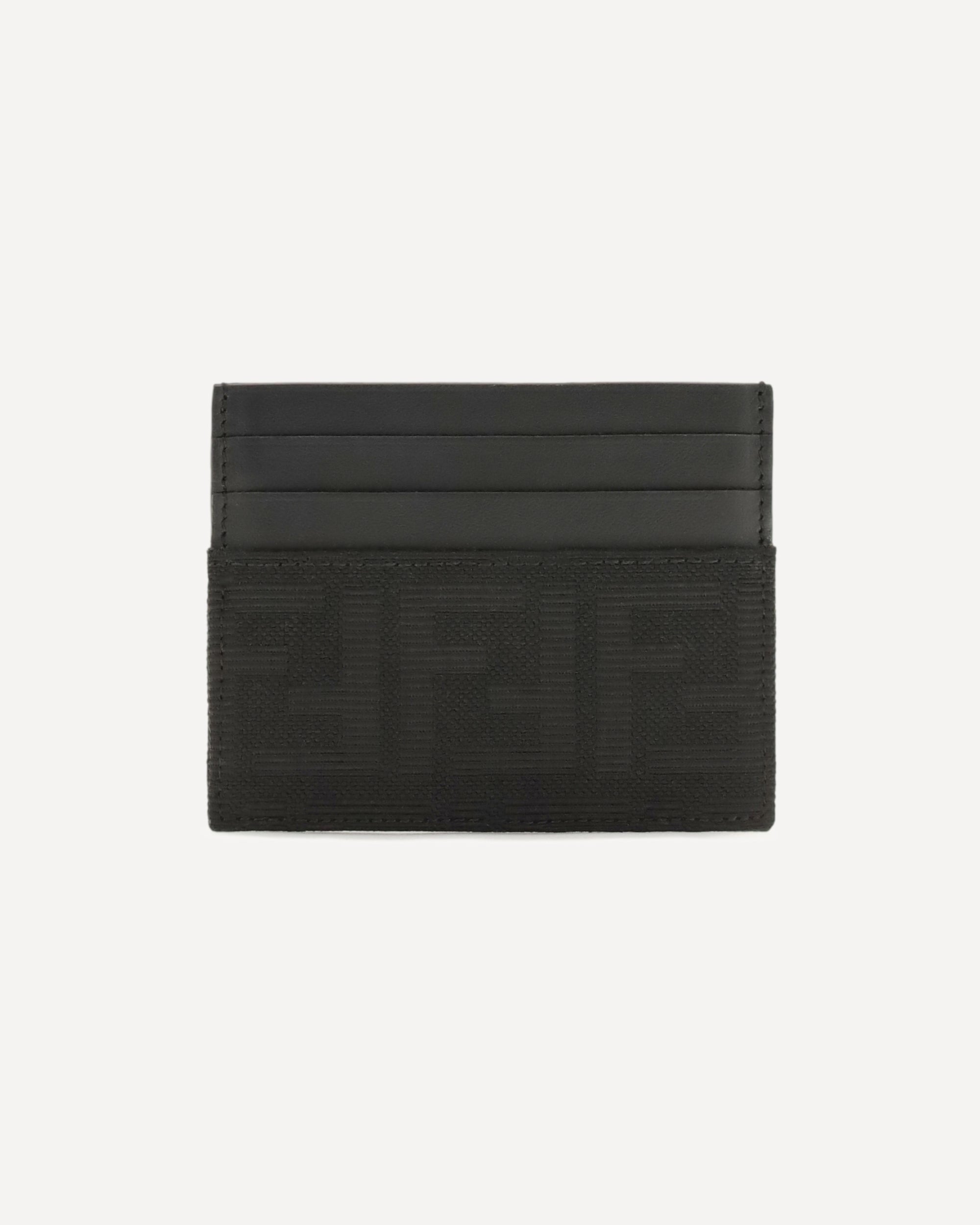 Fendi FF Jacquard Leather Card Holder - alternate view