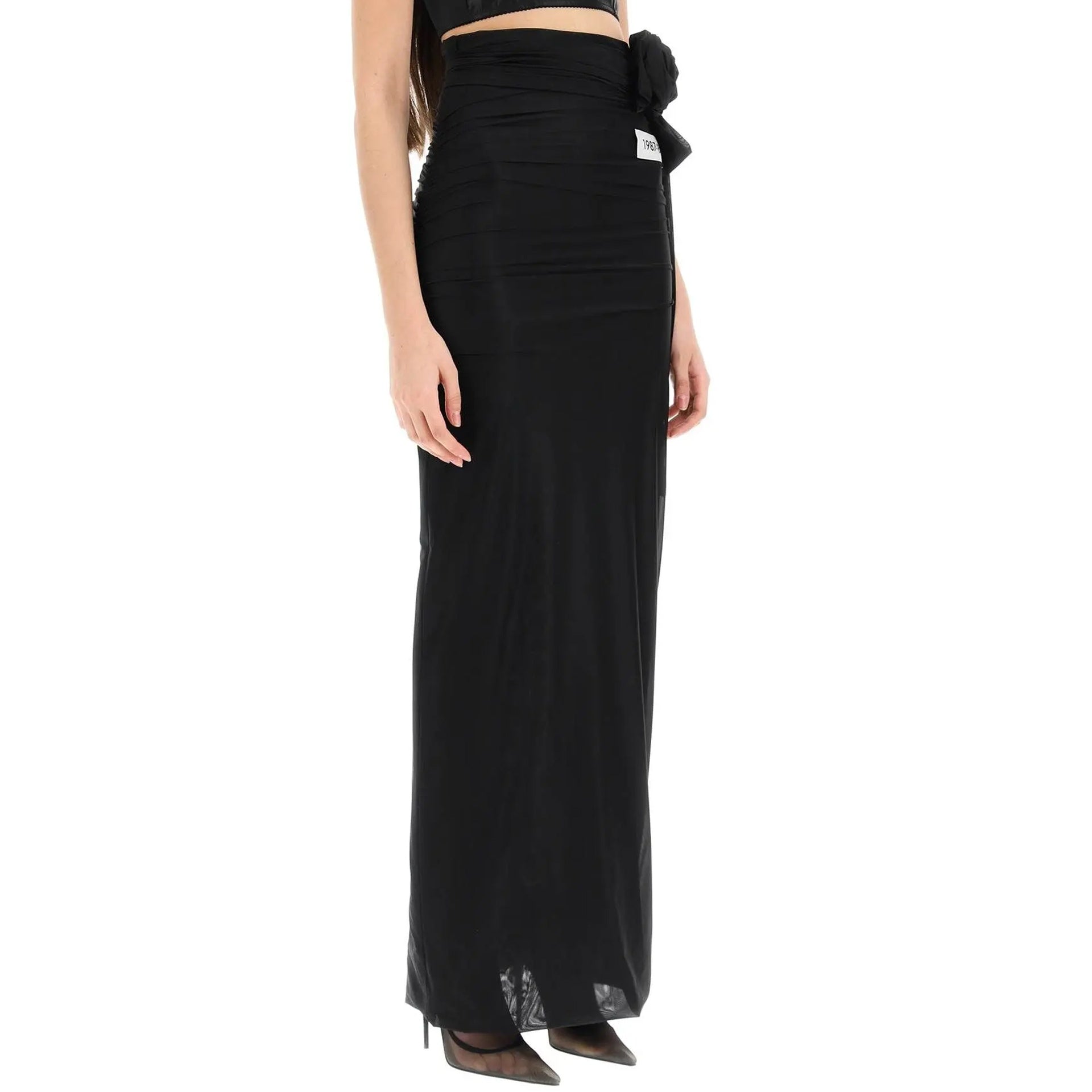Jersey Stretch Maxi Skirt - alternate view