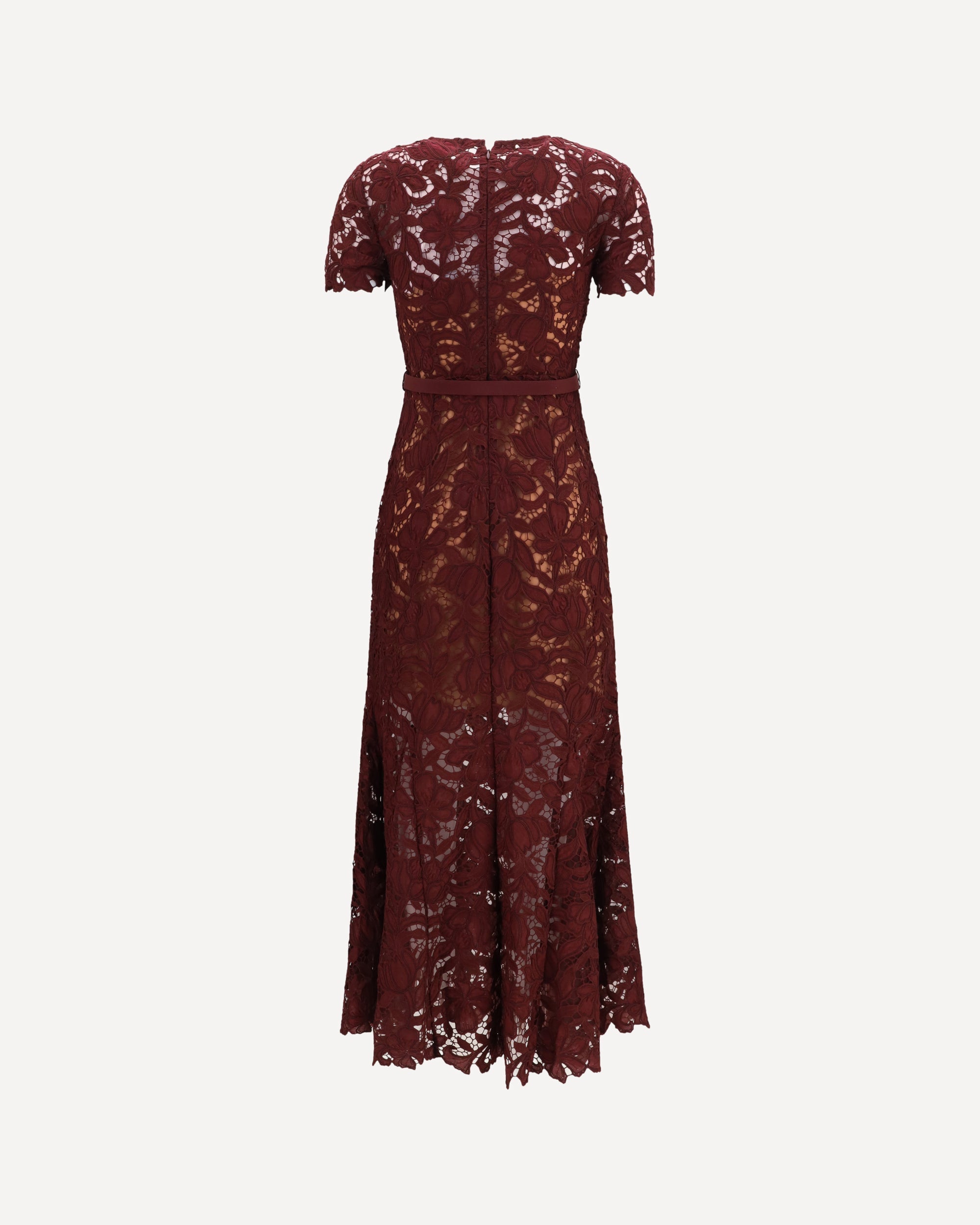 Self-Portrait Midi Lace Dress - alternate view